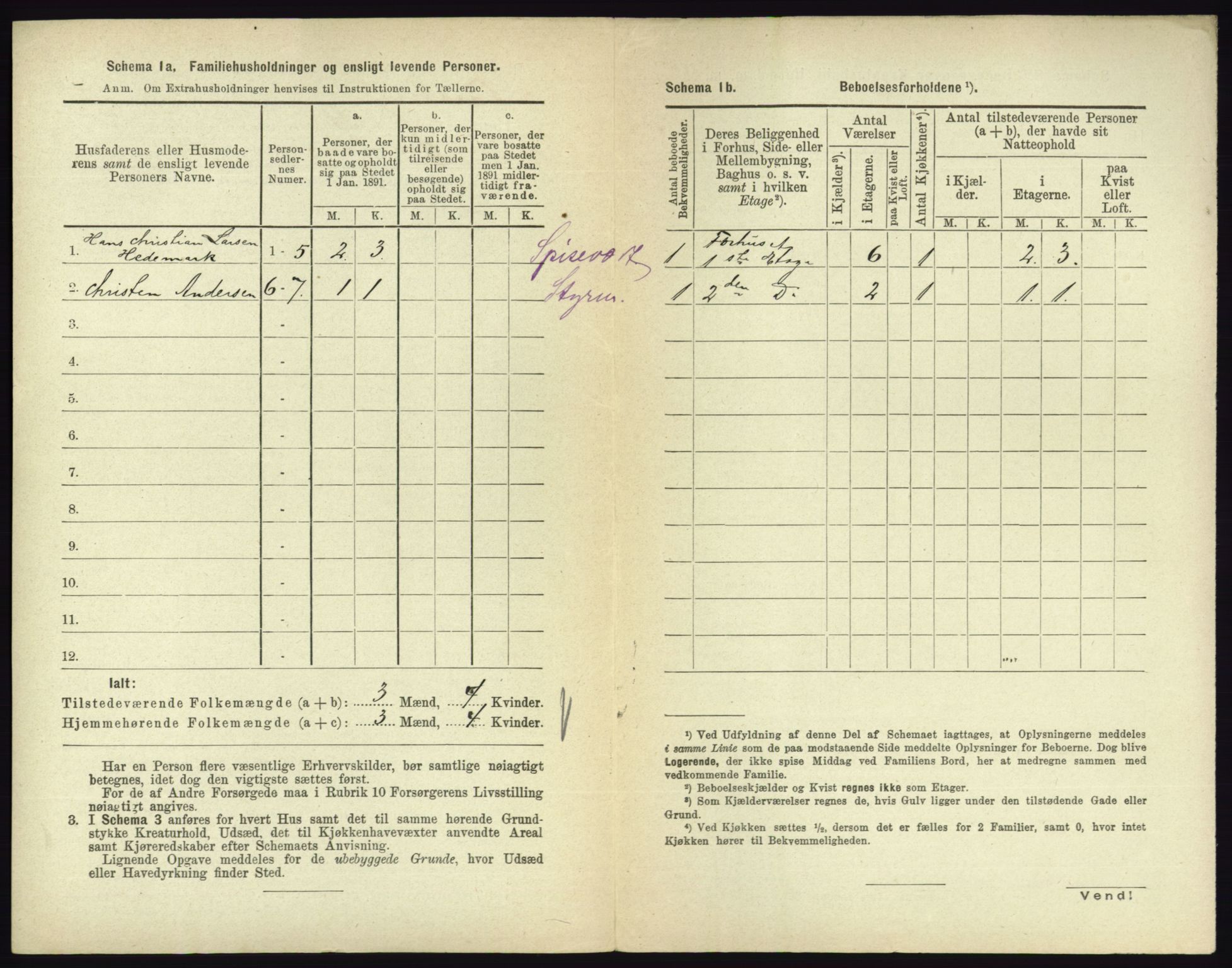 RA, 1891 census for 0705 Tønsberg, 1891, p. 435