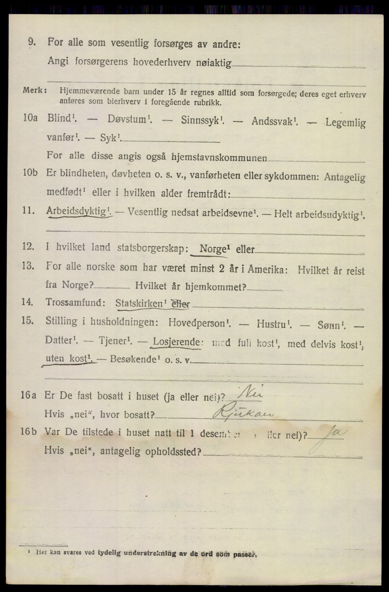 SAKO, 1920 census for Gransherad, 1920, p. 1763