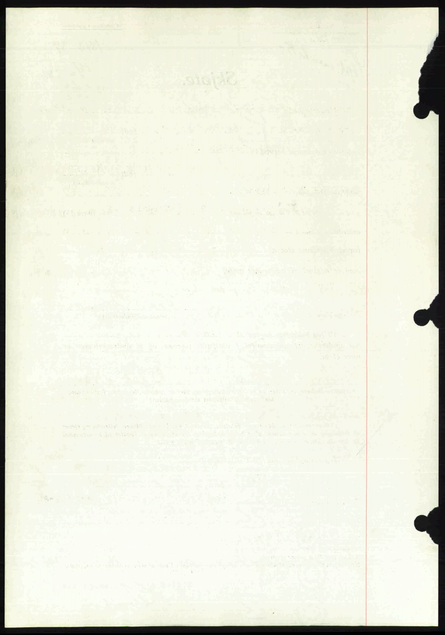Toten tingrett, SAH/TING-006/H/Hb/Hbc/L0006: Mortgage book no. Hbc-06, 1939-1939, Diary no: : 1543/1939