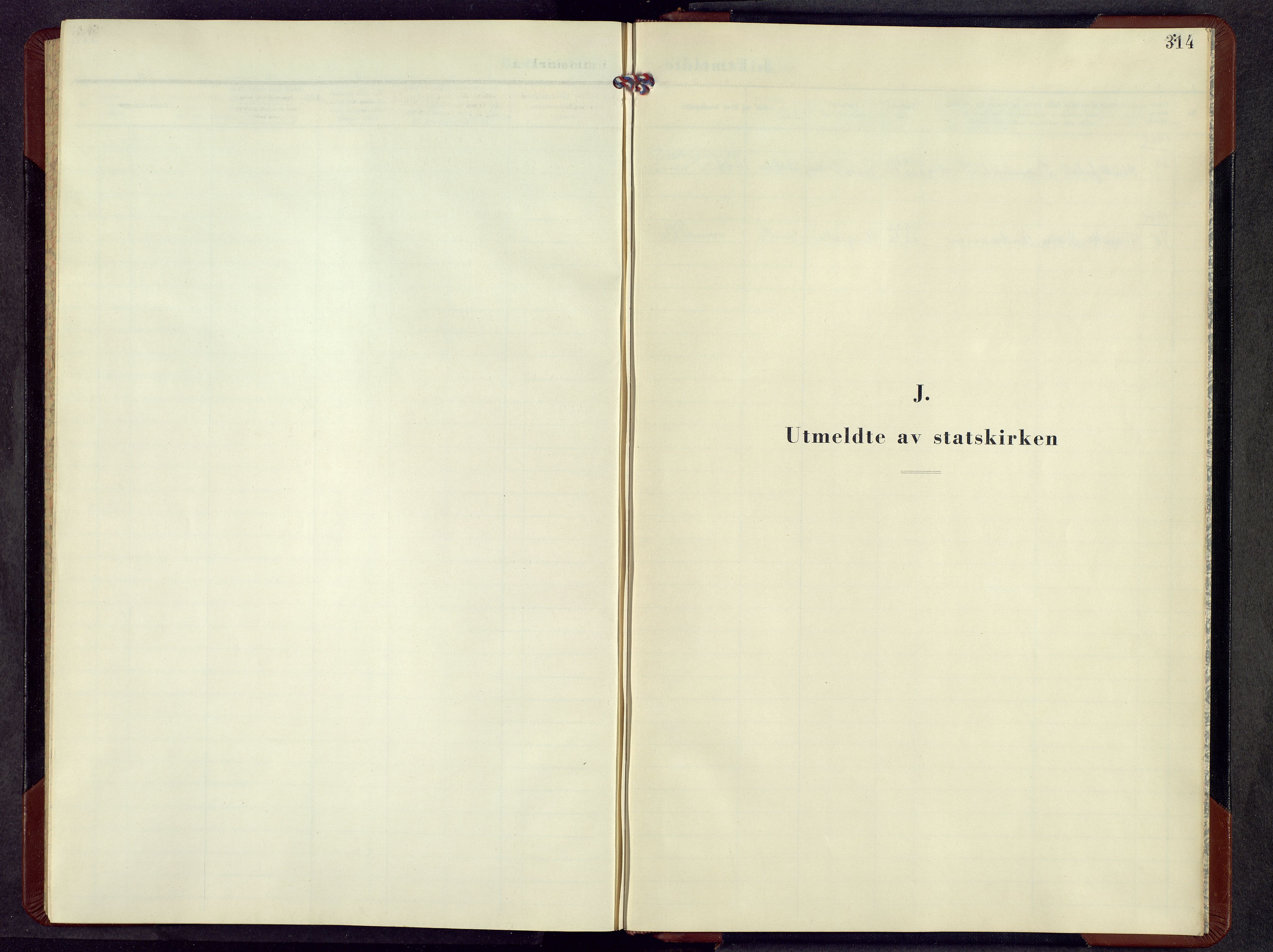 Balke prestekontor, AV/SAH-PREST-106/H/Ha/Hab/L0003: Parish register (copy) no. 3, 1952-1967, p. 314