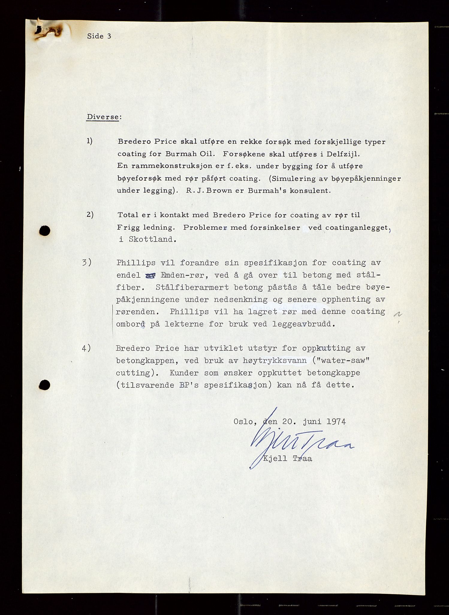 Industridepartementet, Oljekontoret, AV/SAST-A-101348/Di/L0004: DWP, møter, komite`møter, 761 forskning/teknologi, 1972-1975, p. 471