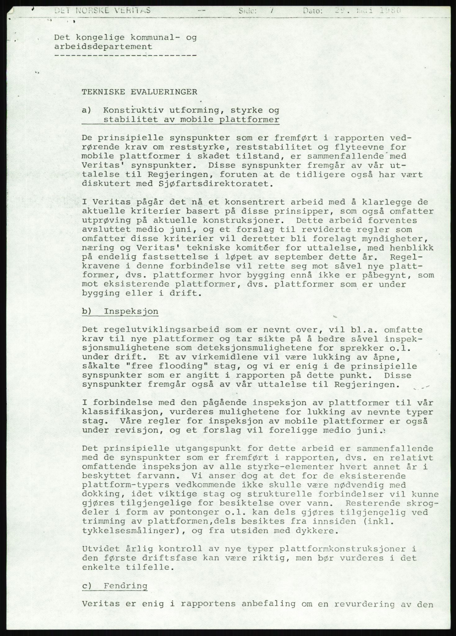 Justisdepartementet, Granskningskommisjonen ved Alexander Kielland-ulykken 27.3.1980, RA/S-1165/D/L0025: I Det norske Veritas (Doku.liste + I6, I12, I18-I20, I29, I32-I33, I35, I37-I39, I42)/J Department of Energy (J11)/M Lloyds Register(M6, M8-M10)/T (T2-T3/ U Stabilitet (U1-U2)/V Forankring (V1-V3), 1980-1981, p. 33