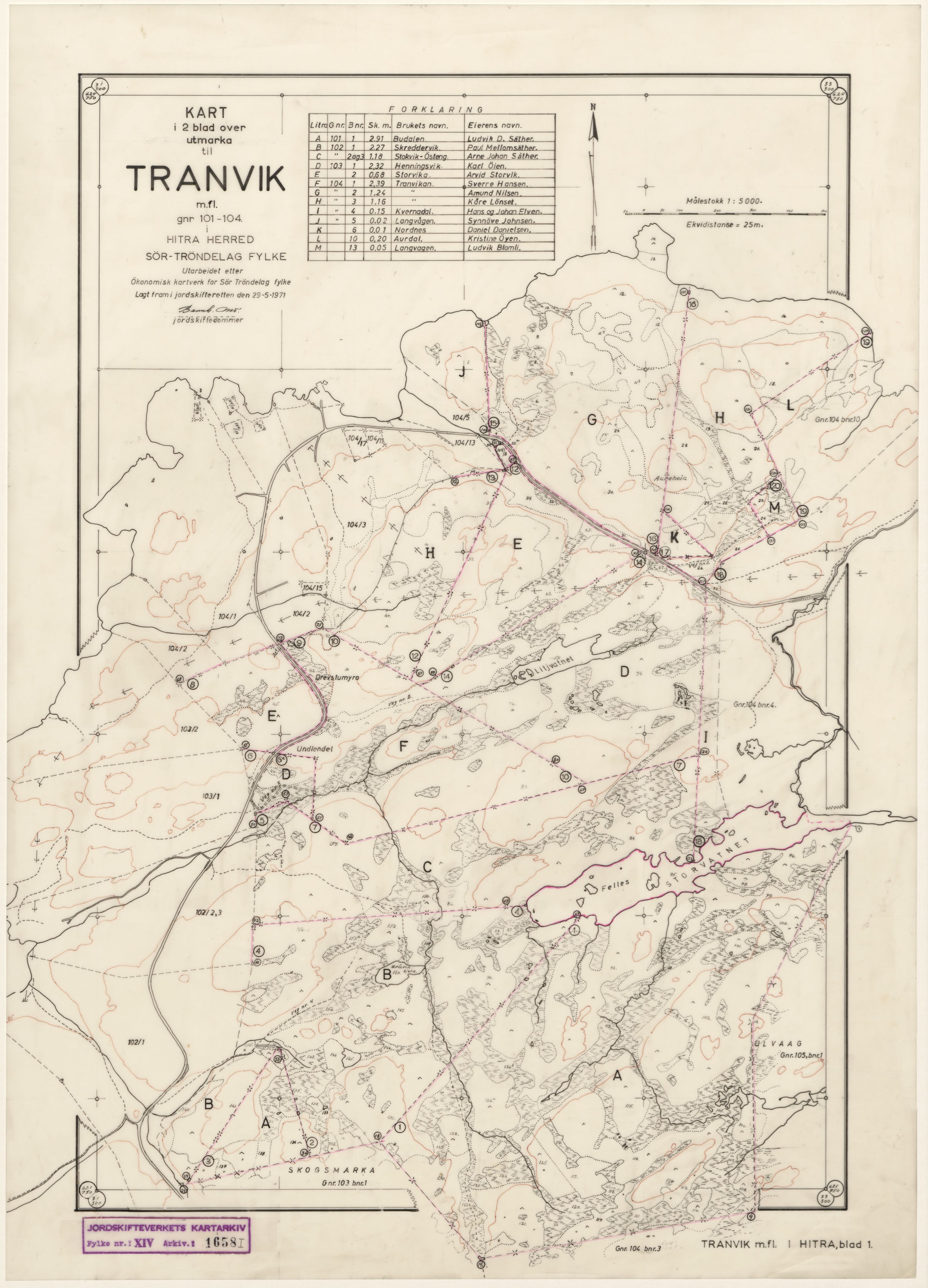 Jordskifteverkets kartarkiv, RA/S-3929/T, 1859-1988, p. 2595