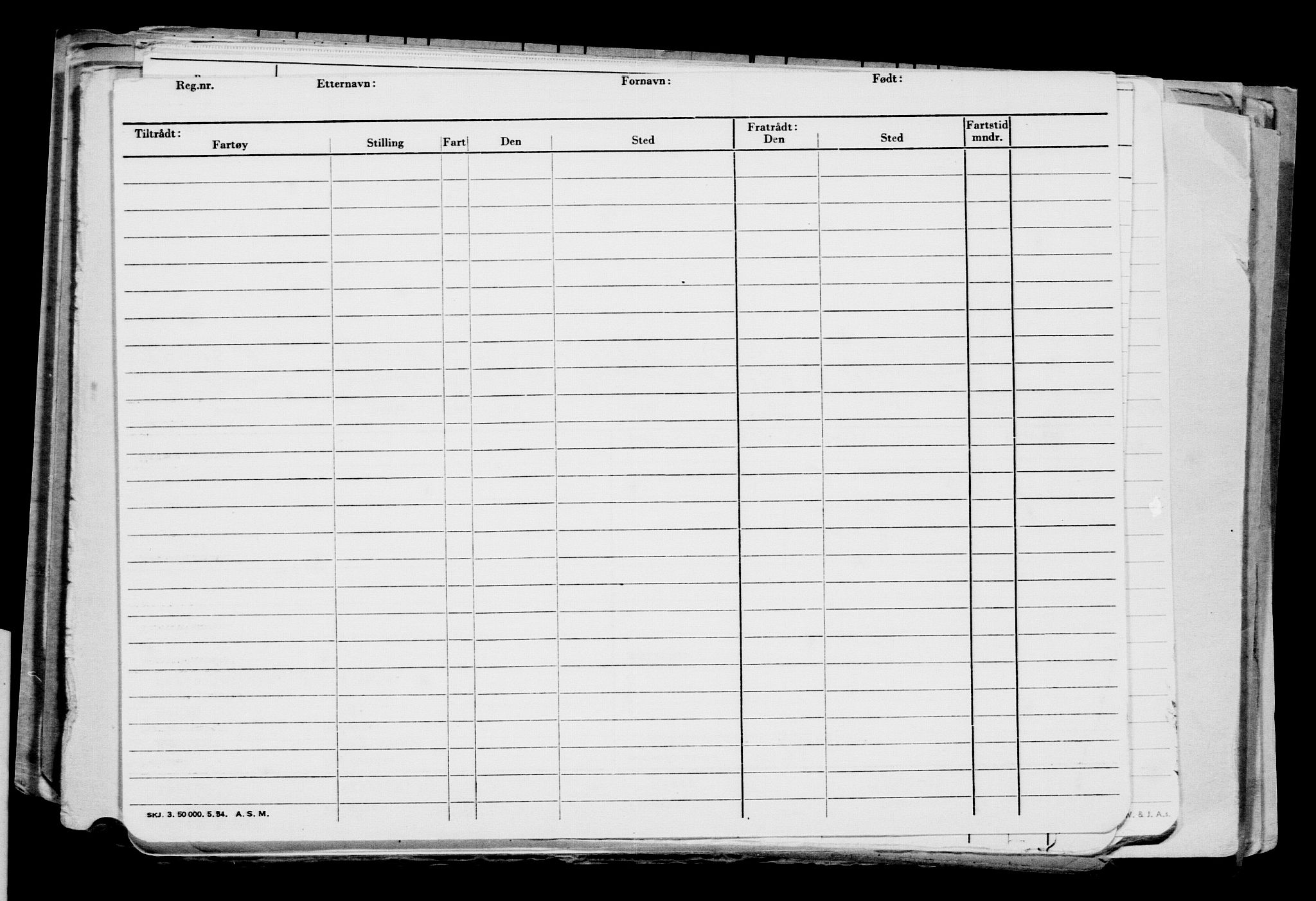 Direktoratet for sjømenn, AV/RA-S-3545/G/Gb/L0110: Hovedkort, 1913, p. 313