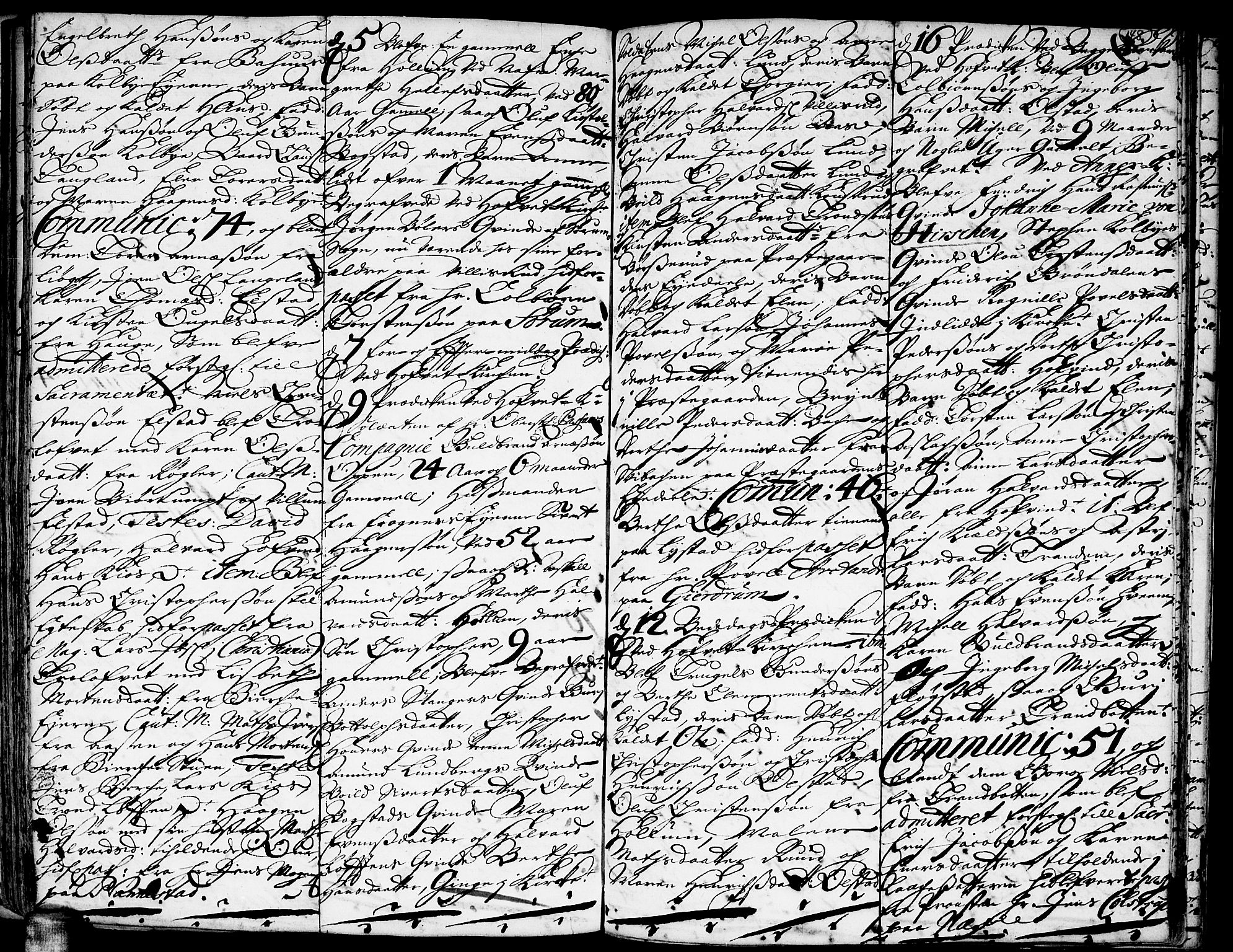 Ullensaker prestekontor Kirkebøker, AV/SAO-A-10236a/F/Fa/L0001: Parish register (official) no. I 1, 1689-1701, p. 148