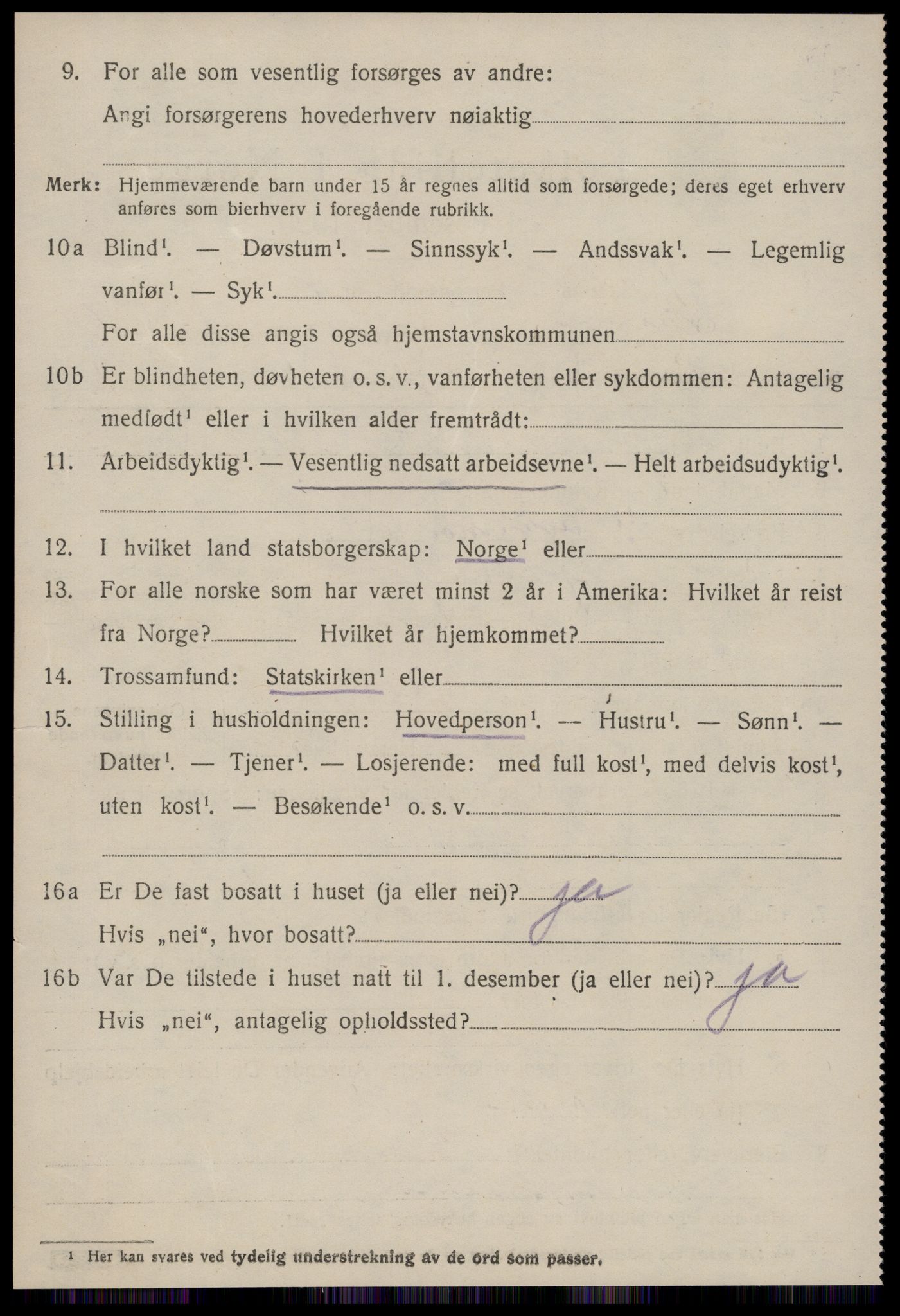 SAT, 1920 census for Ørskog, 1920, p. 3299