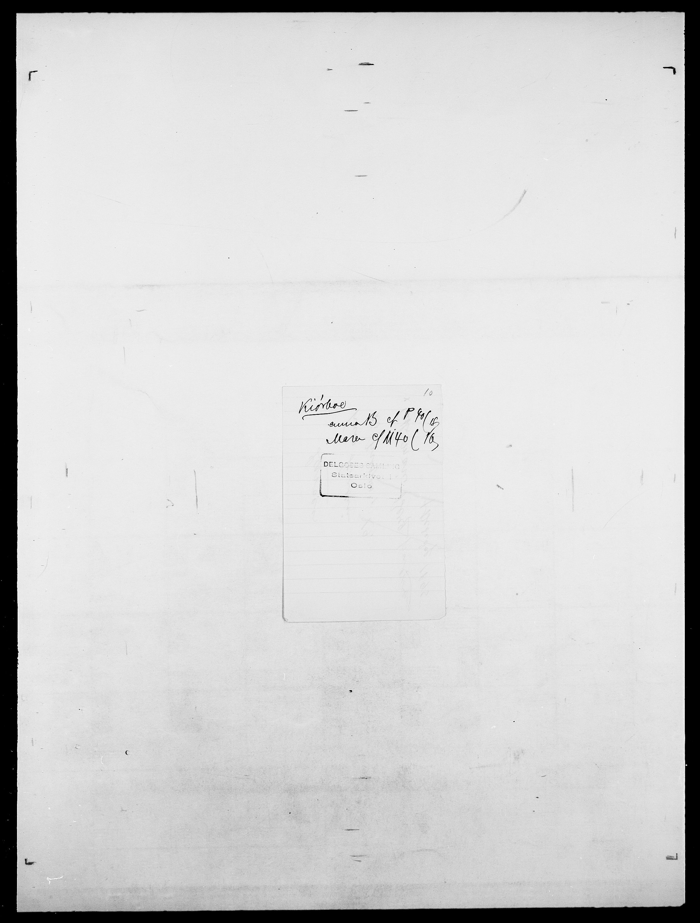 Delgobe, Charles Antoine - samling, SAO/PAO-0038/D/Da/L0020: Irgens - Kjøsterud, p. 850