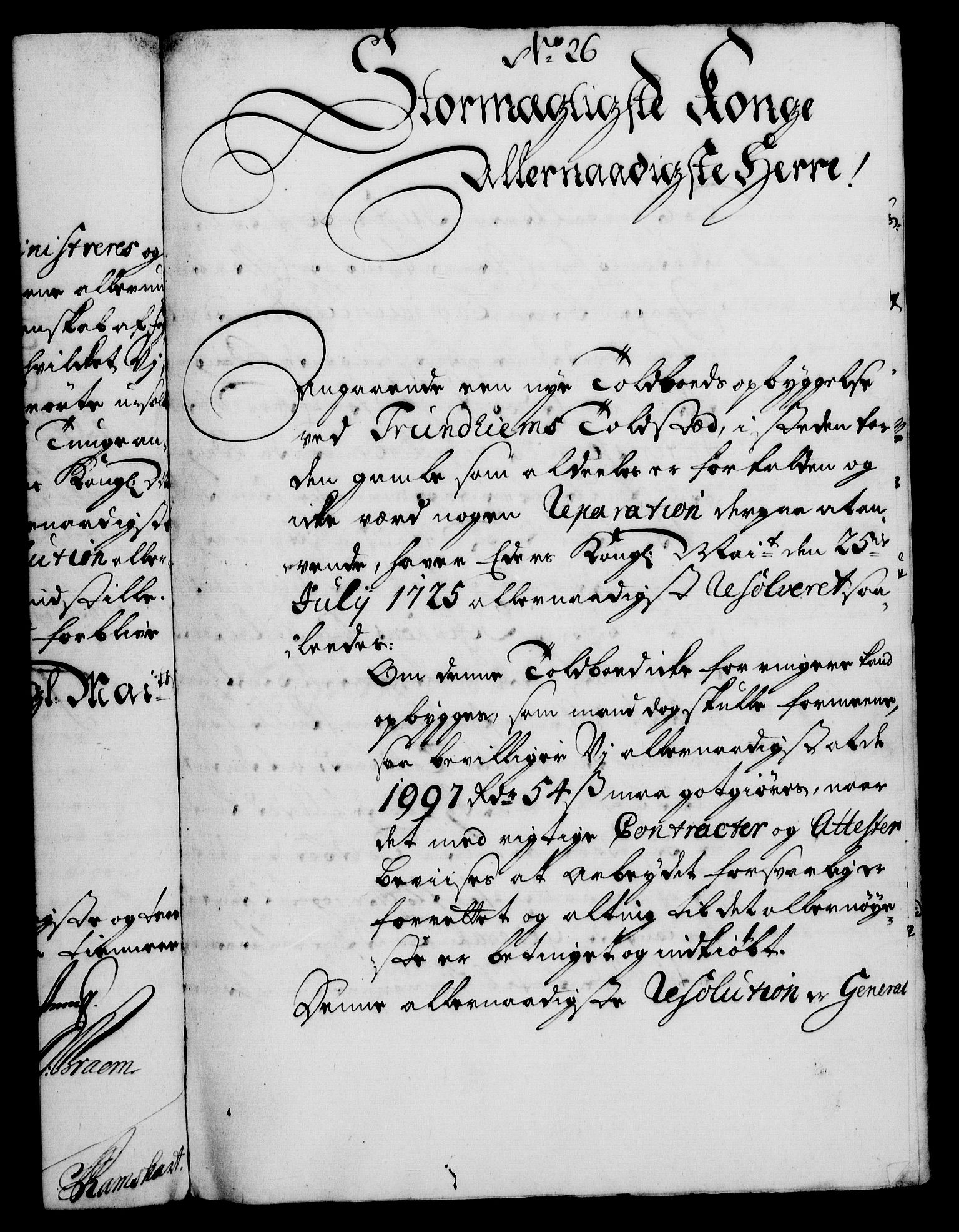 Rentekammeret, Kammerkanselliet, RA/EA-3111/G/Gf/Gfa/L0010: Norsk relasjons- og resolusjonsprotokoll (merket RK 52.10), 1727, p. 226