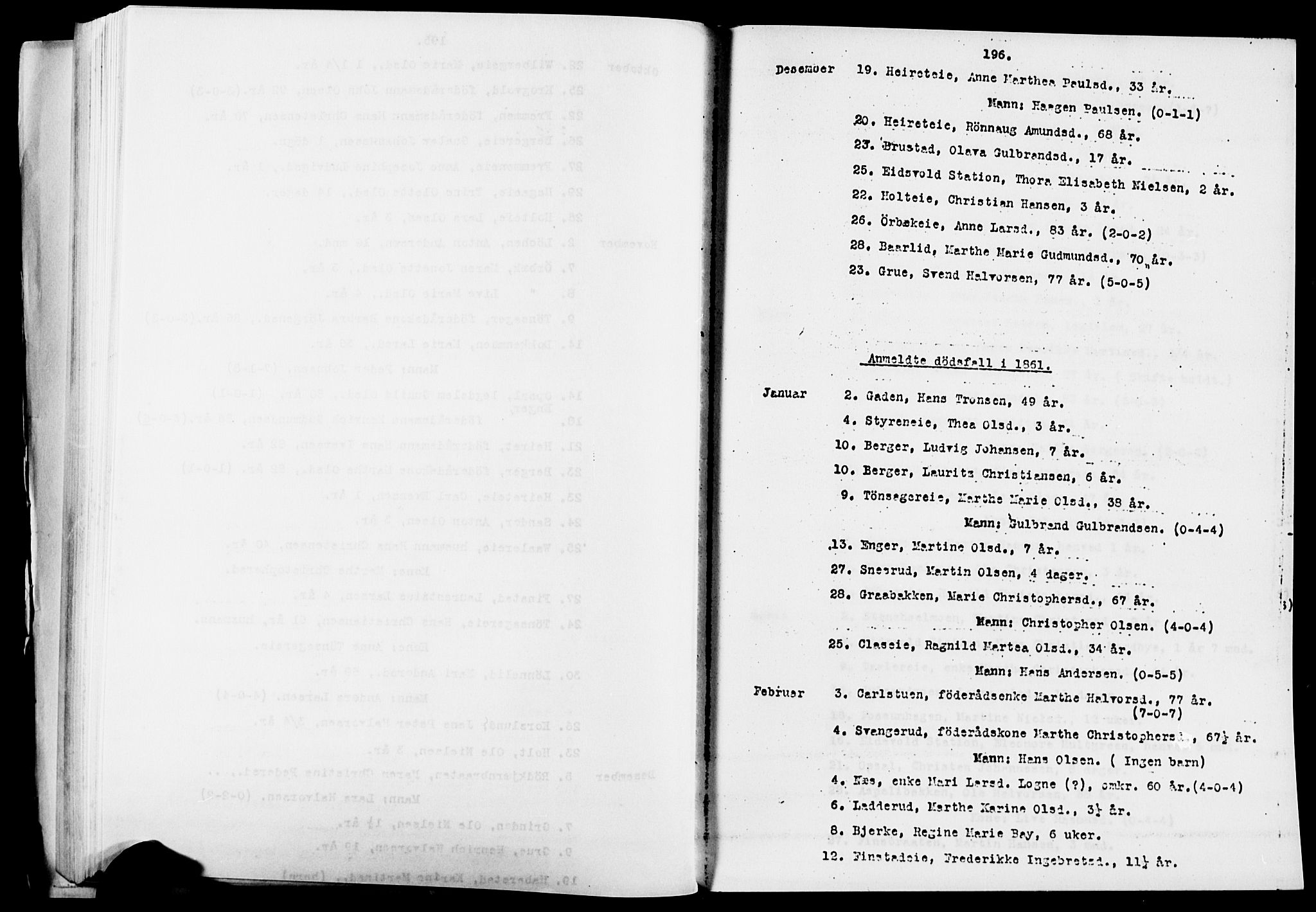 Eidsvoll prestekontor Kirkebøker, SAO/A-10888/O/Oa/L0005: Other parish register no. 5, 1815-1865, p. 196