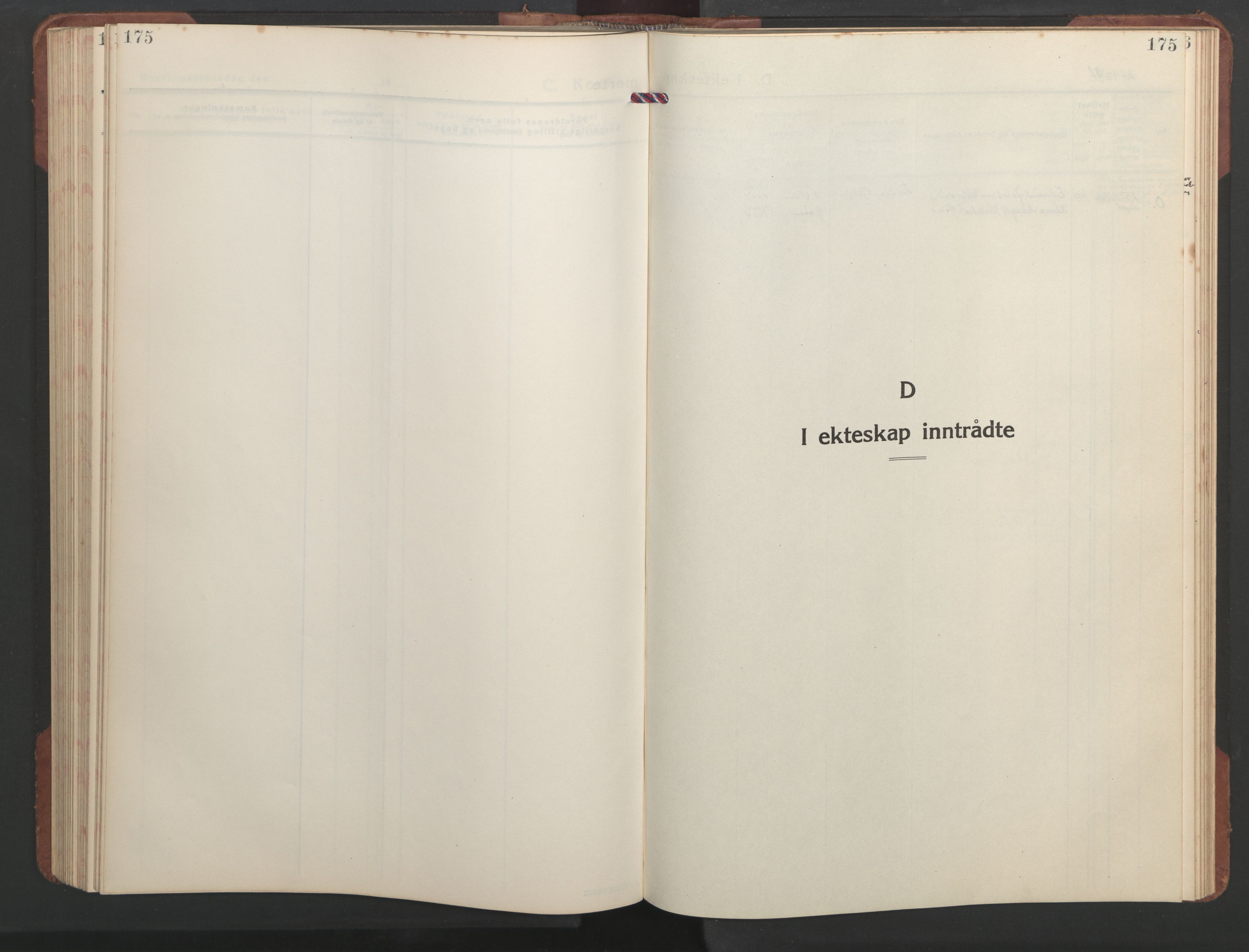Ministerialprotokoller, klokkerbøker og fødselsregistre - Sør-Trøndelag, AV/SAT-A-1456/637/L0564: Parish register (copy) no. 637C05, 1928-1968, p. 175