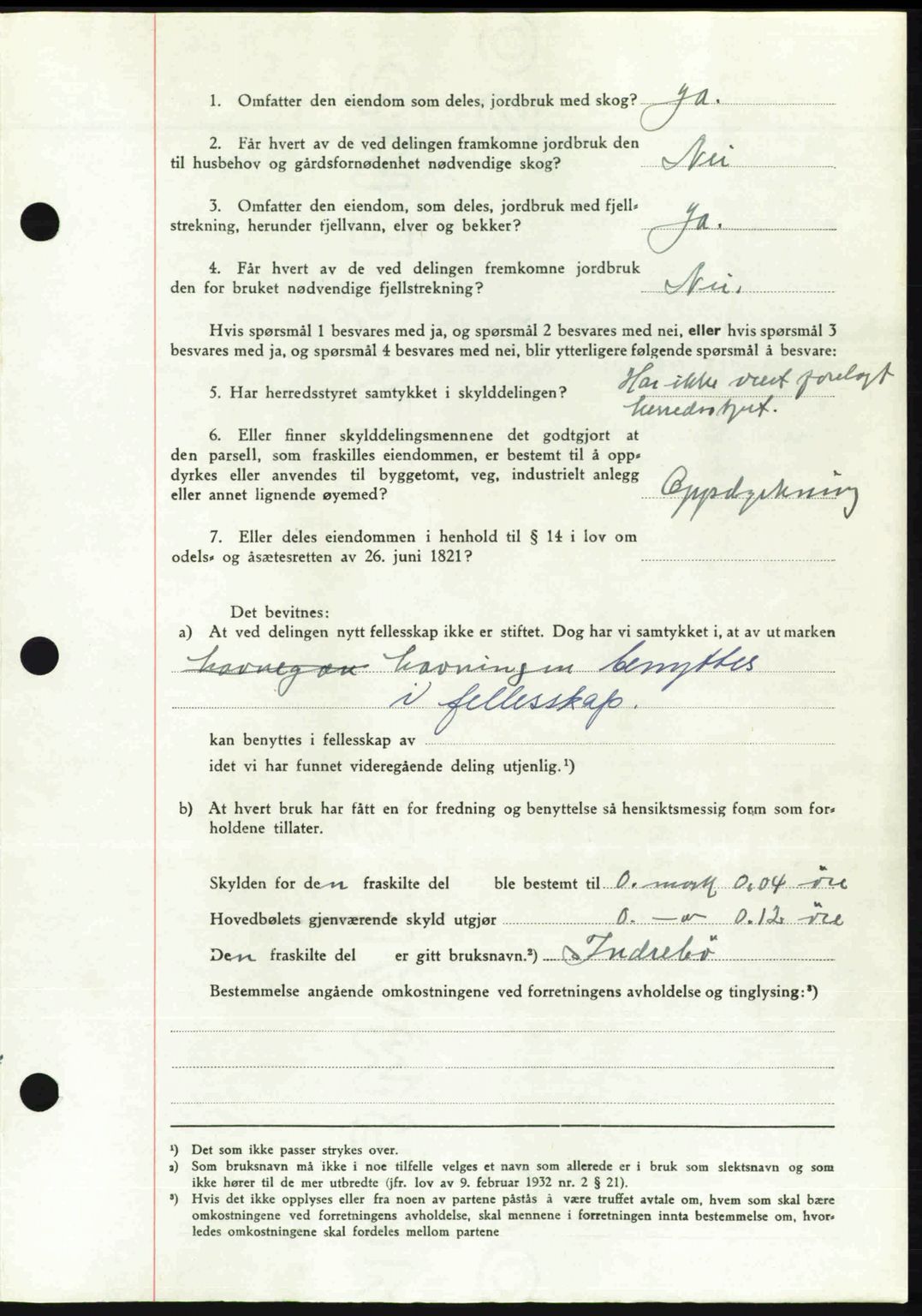 Romsdal sorenskriveri, AV/SAT-A-4149/1/2/2C: Mortgage book no. A26, 1948-1948, Diary no: : 1900/1948