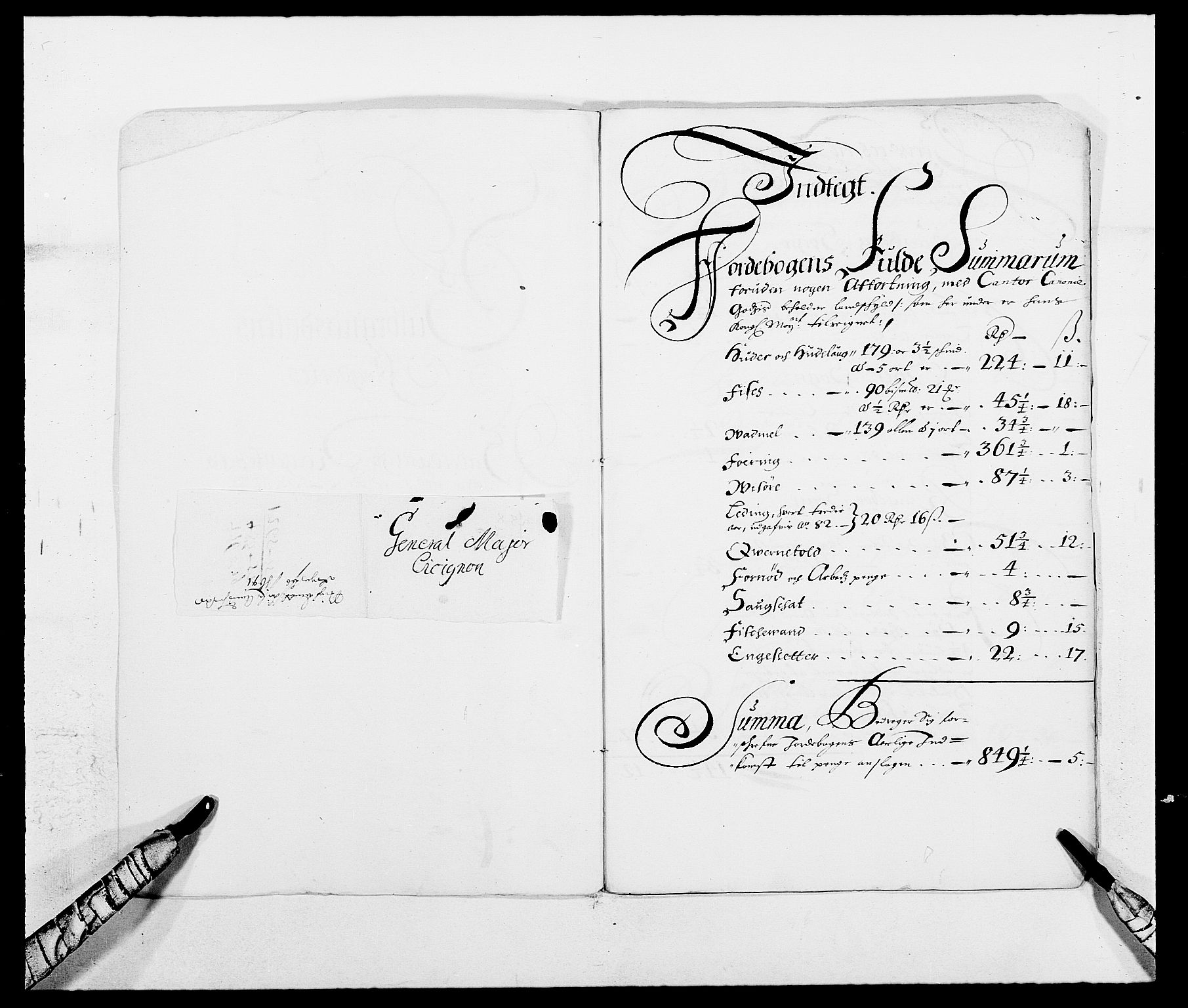 Rentekammeret inntil 1814, Reviderte regnskaper, Fogderegnskap, RA/EA-4092/R17/L1158: Fogderegnskap Gudbrandsdal, 1682-1689, p. 2