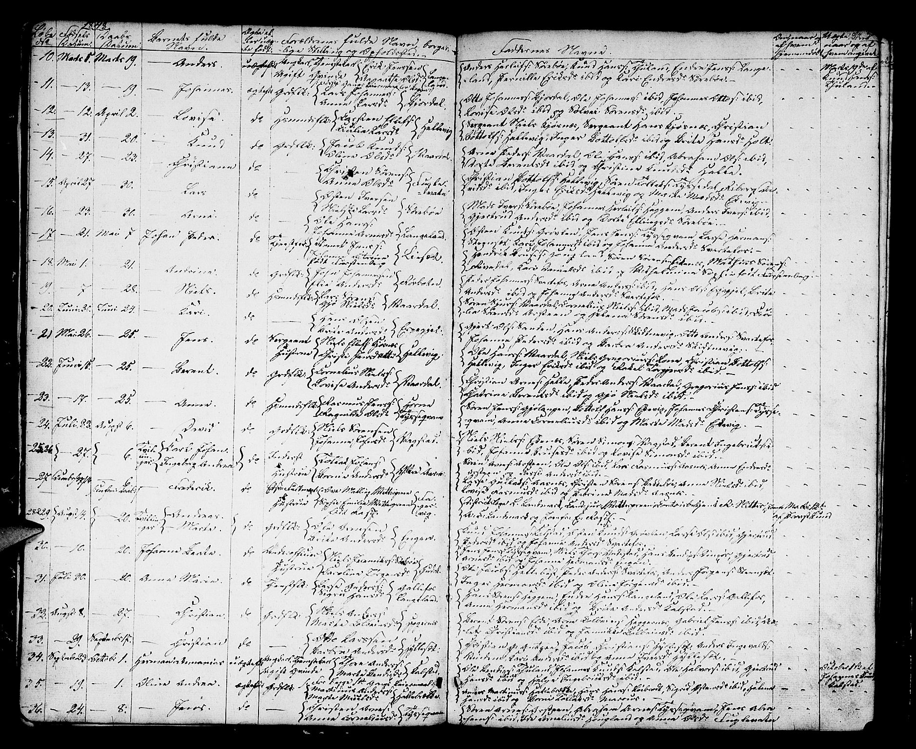 Fjaler sokneprestembete, AV/SAB-A-79801/H/Hab/Haba/L0002: Parish register (copy) no. A 2, 1846-1864, p. 7