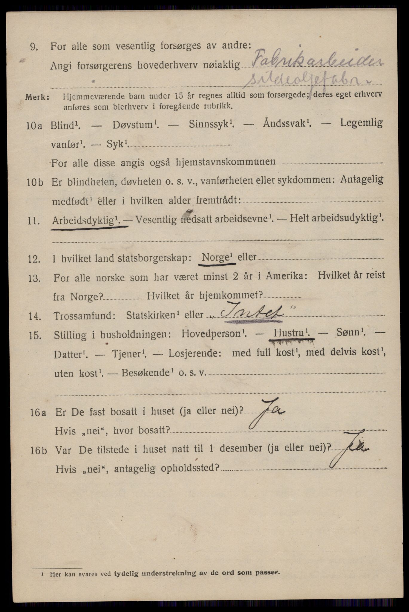 SAST, 1920 census for Haugesund, 1920, p. 41908