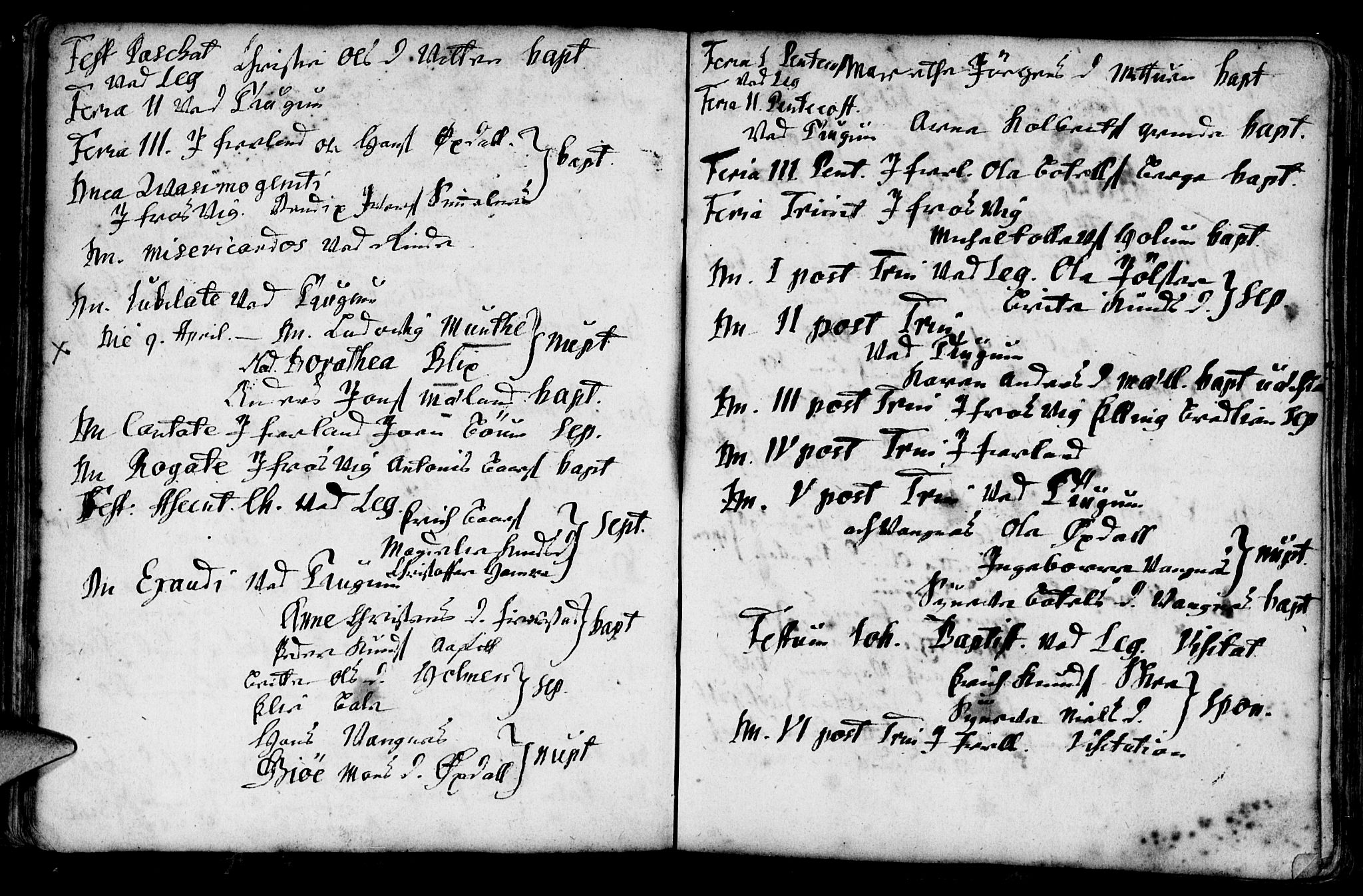 Leikanger sokneprestembete, AV/SAB-A-81001/H/Haa/Haaa/L0001: Parish register (official) no. A 1, 1690-1734, p. 56