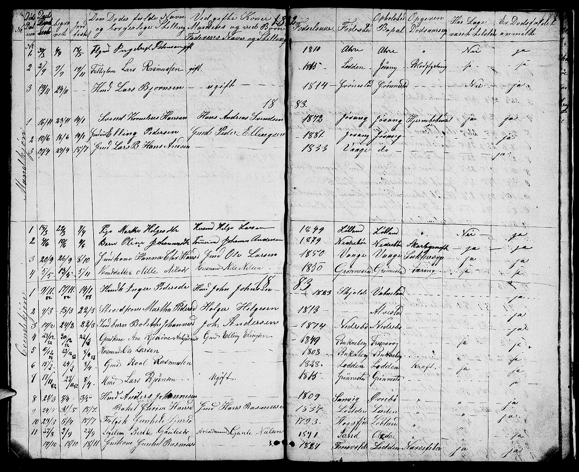 Tysvær sokneprestkontor, SAST/A -101864/H/Ha/Hab/L0001: Parish register (copy) no. B 1, 1851-1887, p. 172