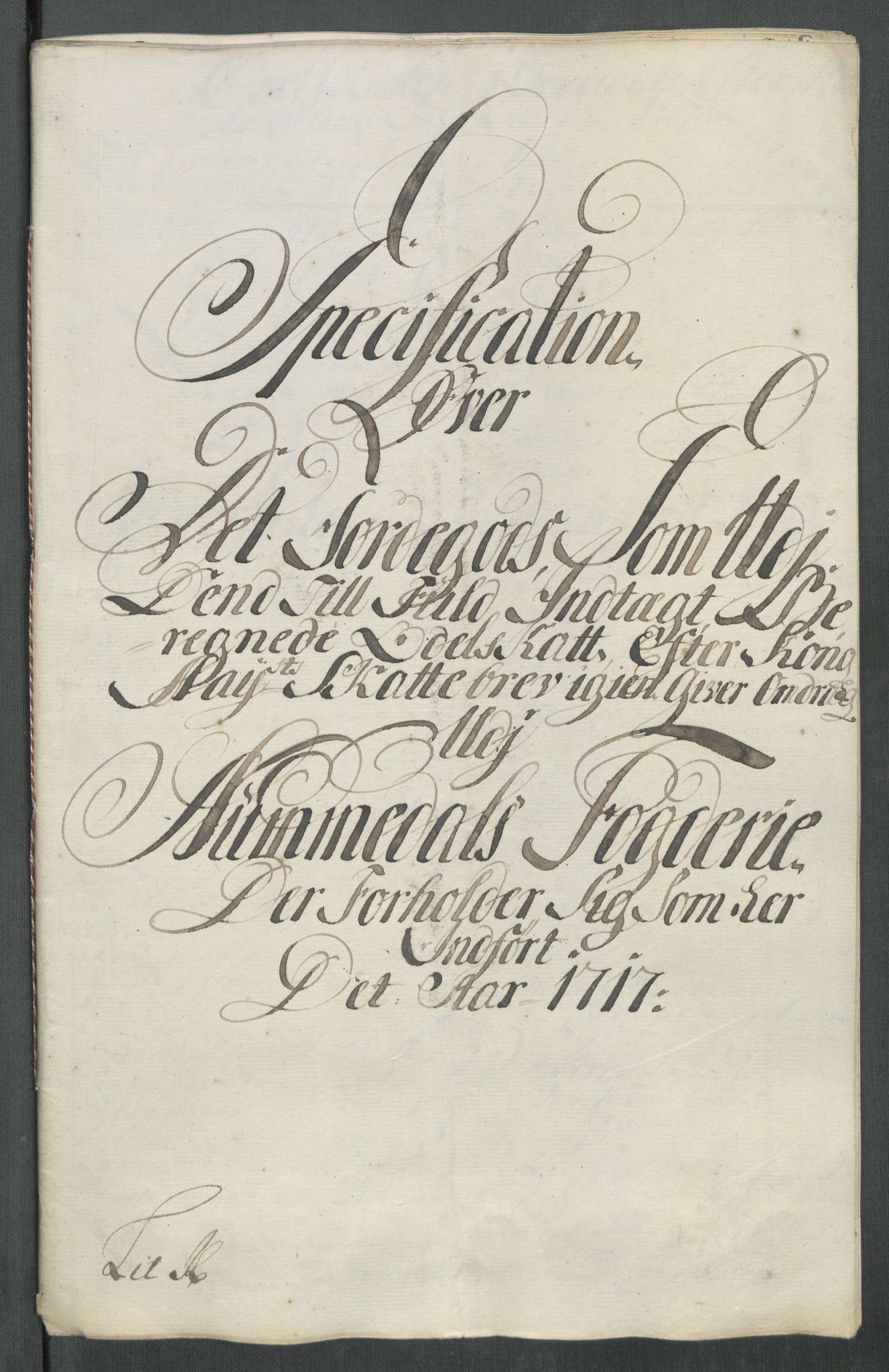 Rentekammeret inntil 1814, Reviderte regnskaper, Fogderegnskap, RA/EA-4092/R64/L4438: Fogderegnskap Namdal, 1717, p. 215