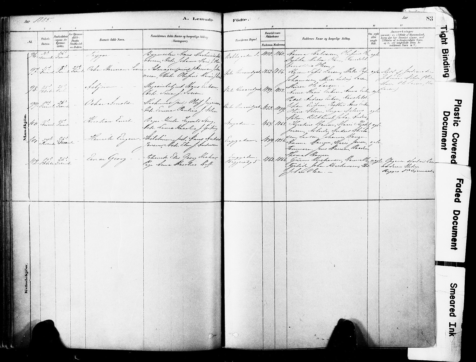 Horten kirkebøker, AV/SAKO-A-348/F/Fa/L0003: Parish register (official) no. 3, 1878-1887, p. 83