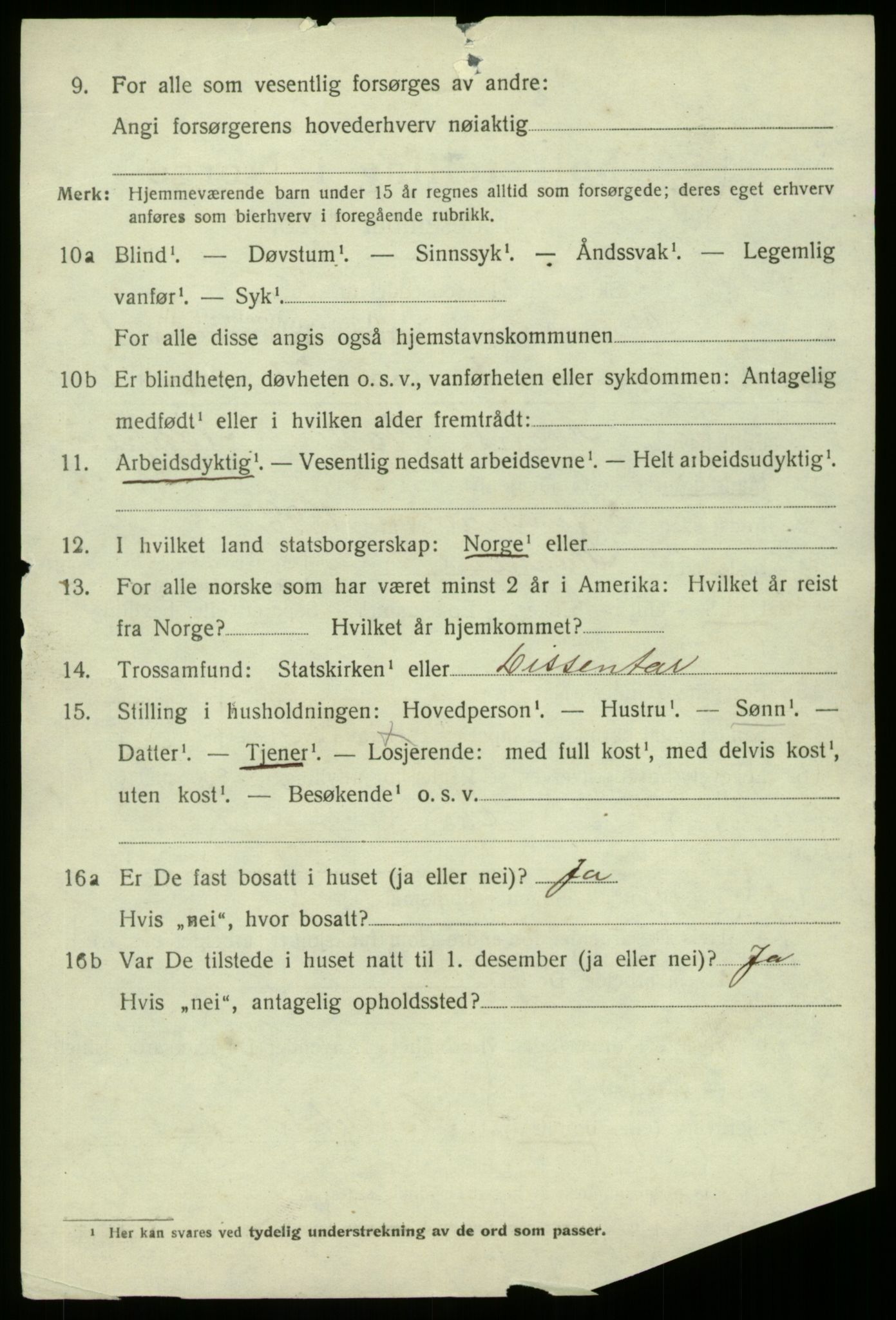 SAB, 1920 census for Manger, 1920, p. 10113