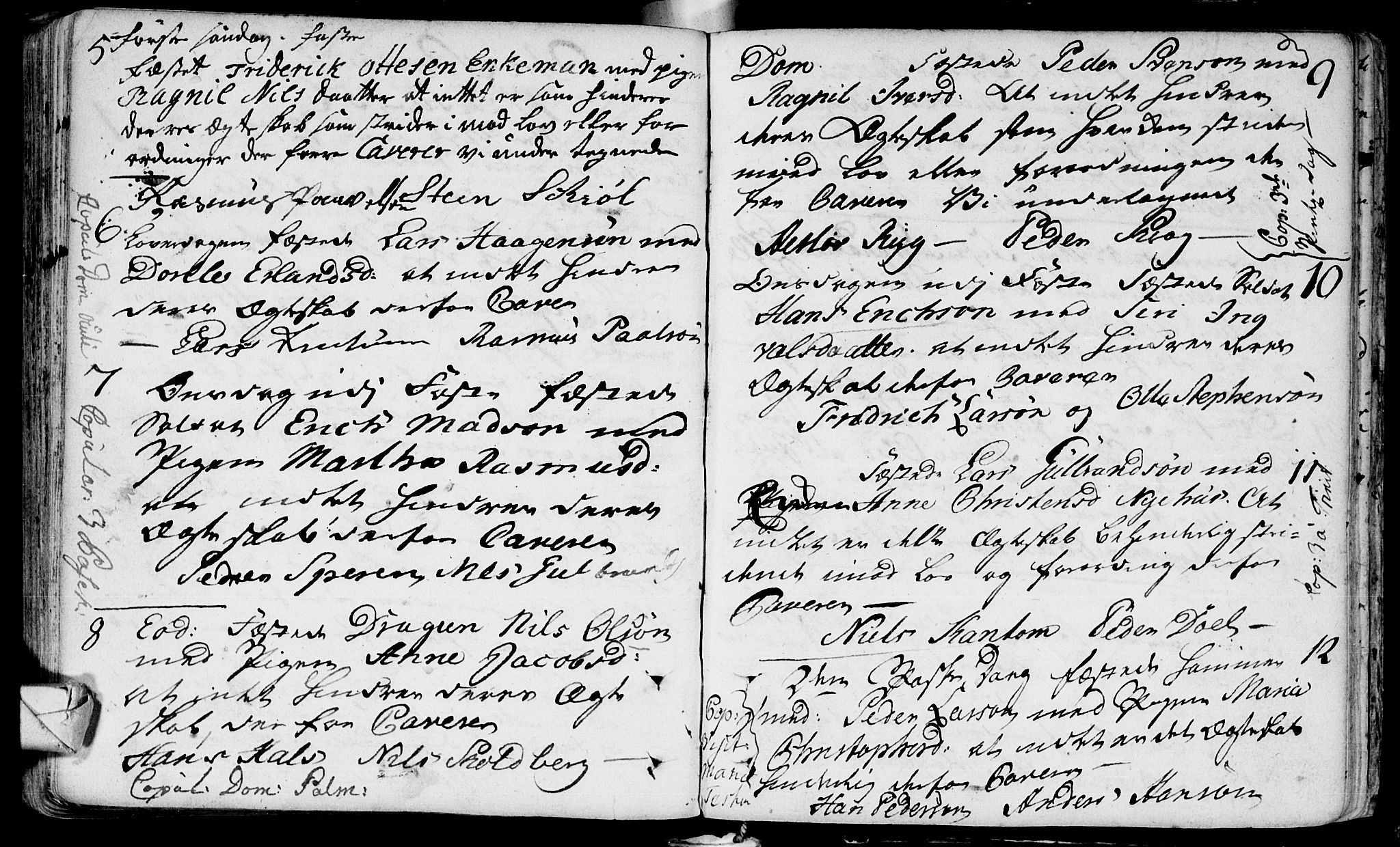 Eiker kirkebøker, AV/SAKO-A-4/F/Fa/L0005: Parish register (official) no. I 5 /1, 1705-1759