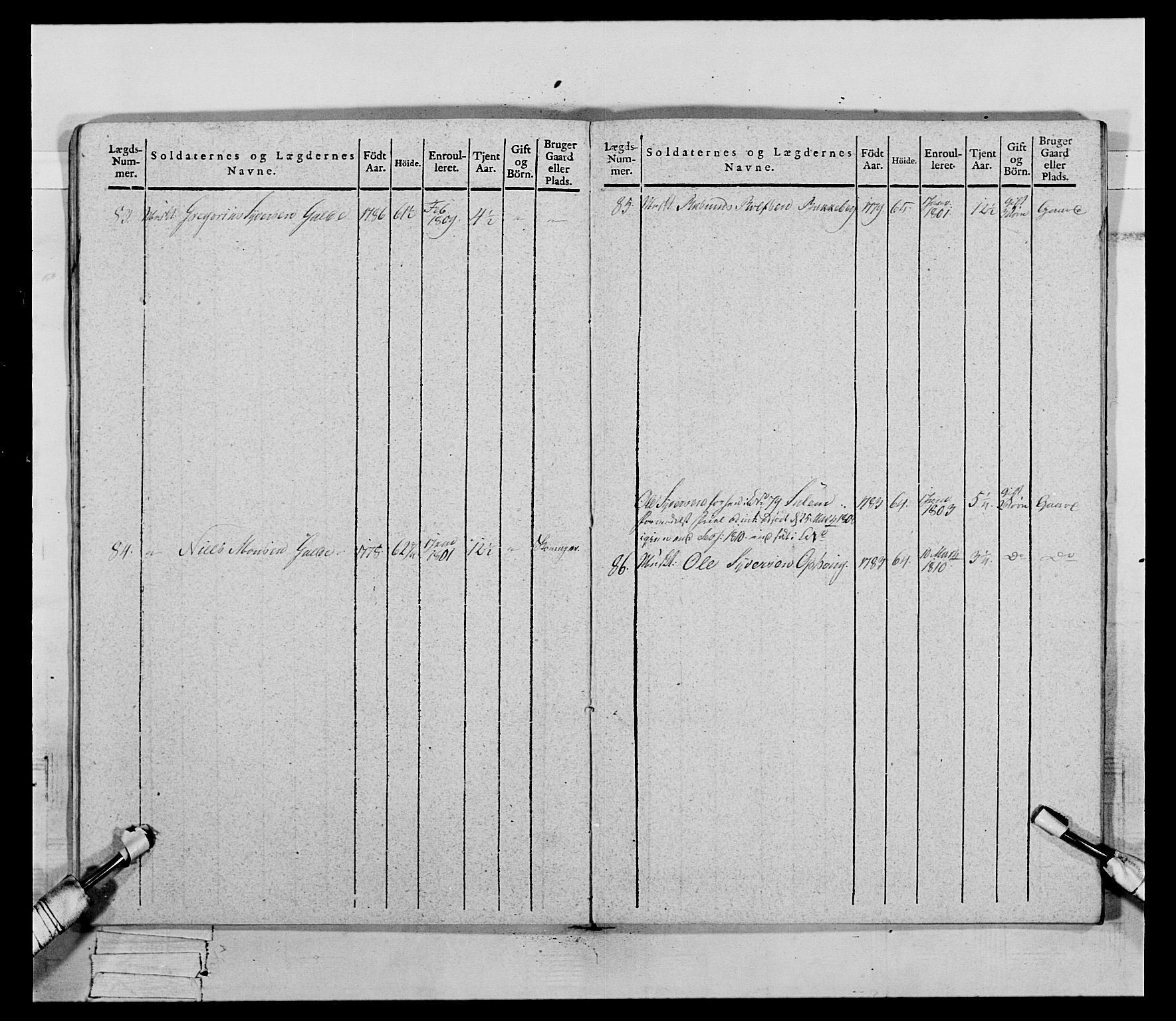 Generalitets- og kommissariatskollegiet, Det kongelige norske kommissariatskollegium, AV/RA-EA-5420/E/Eh/L0069: Opplandske gevorbne infanteriregiment, 1810-1818, p. 640