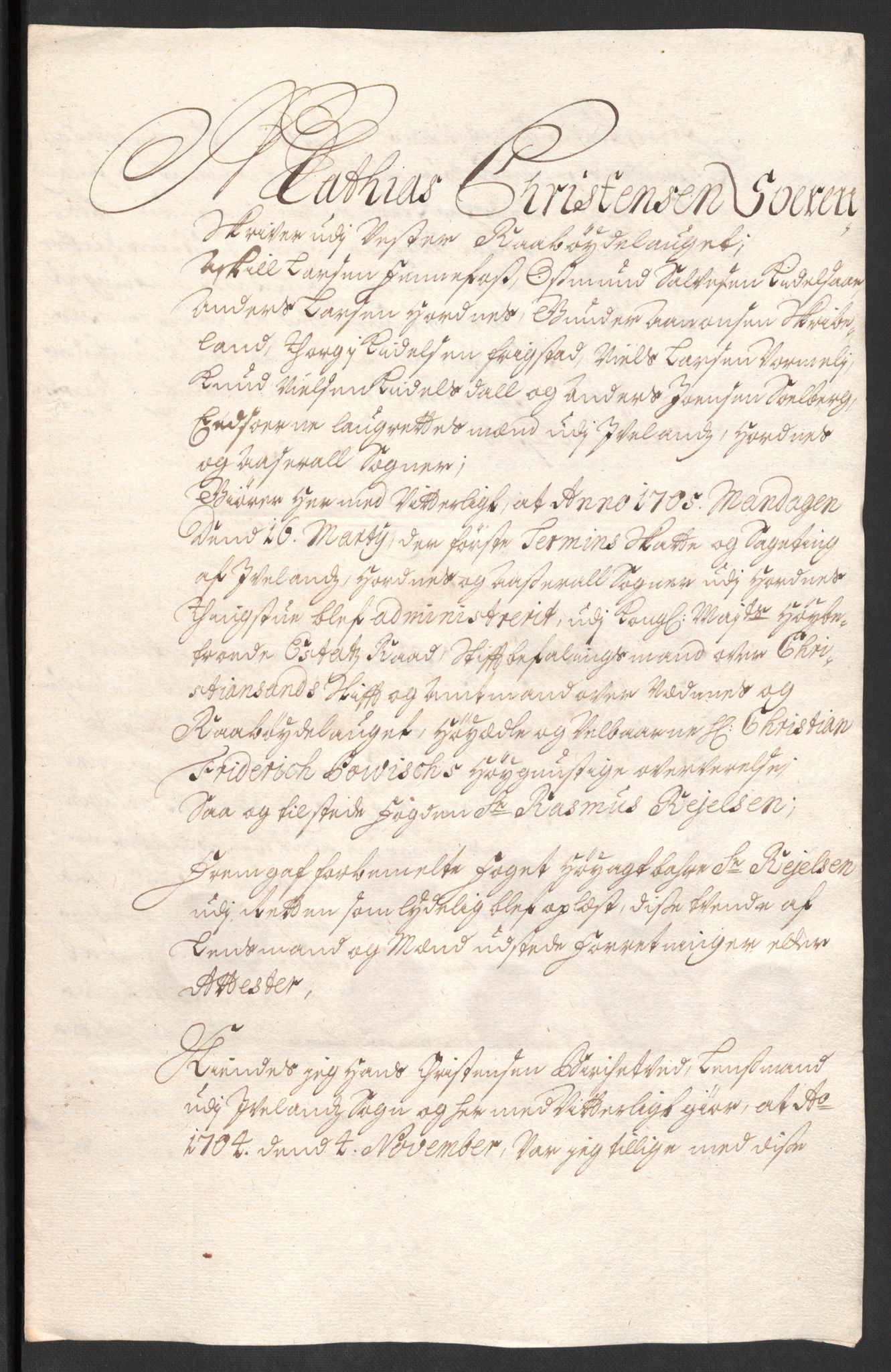 Rentekammeret inntil 1814, Reviderte regnskaper, Fogderegnskap, RA/EA-4092/R40/L2447: Fogderegnskap Råbyggelag, 1703-1705, p. 272