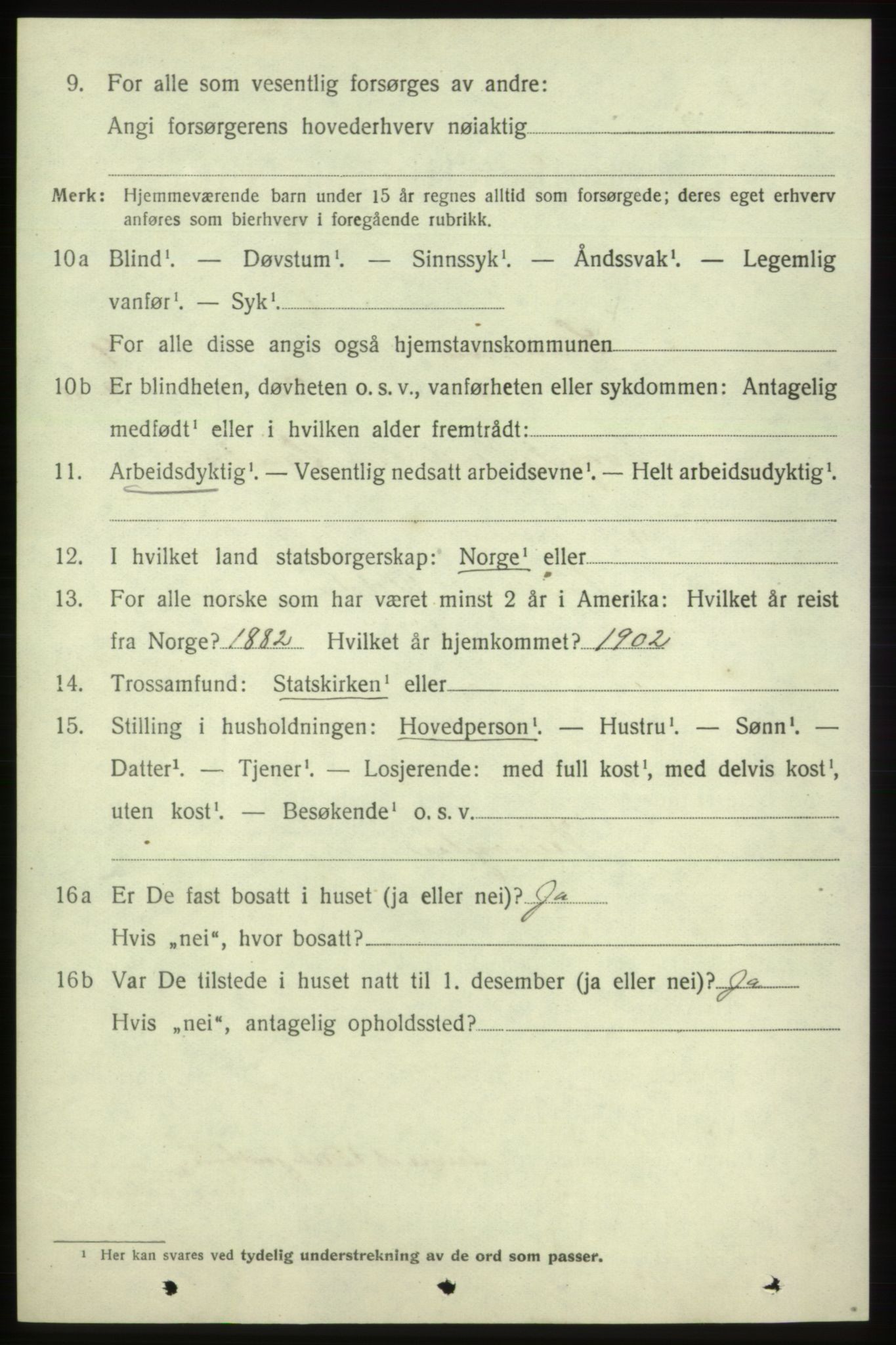 SAB, 1920 census for Skånevik, 1920, p. 5068