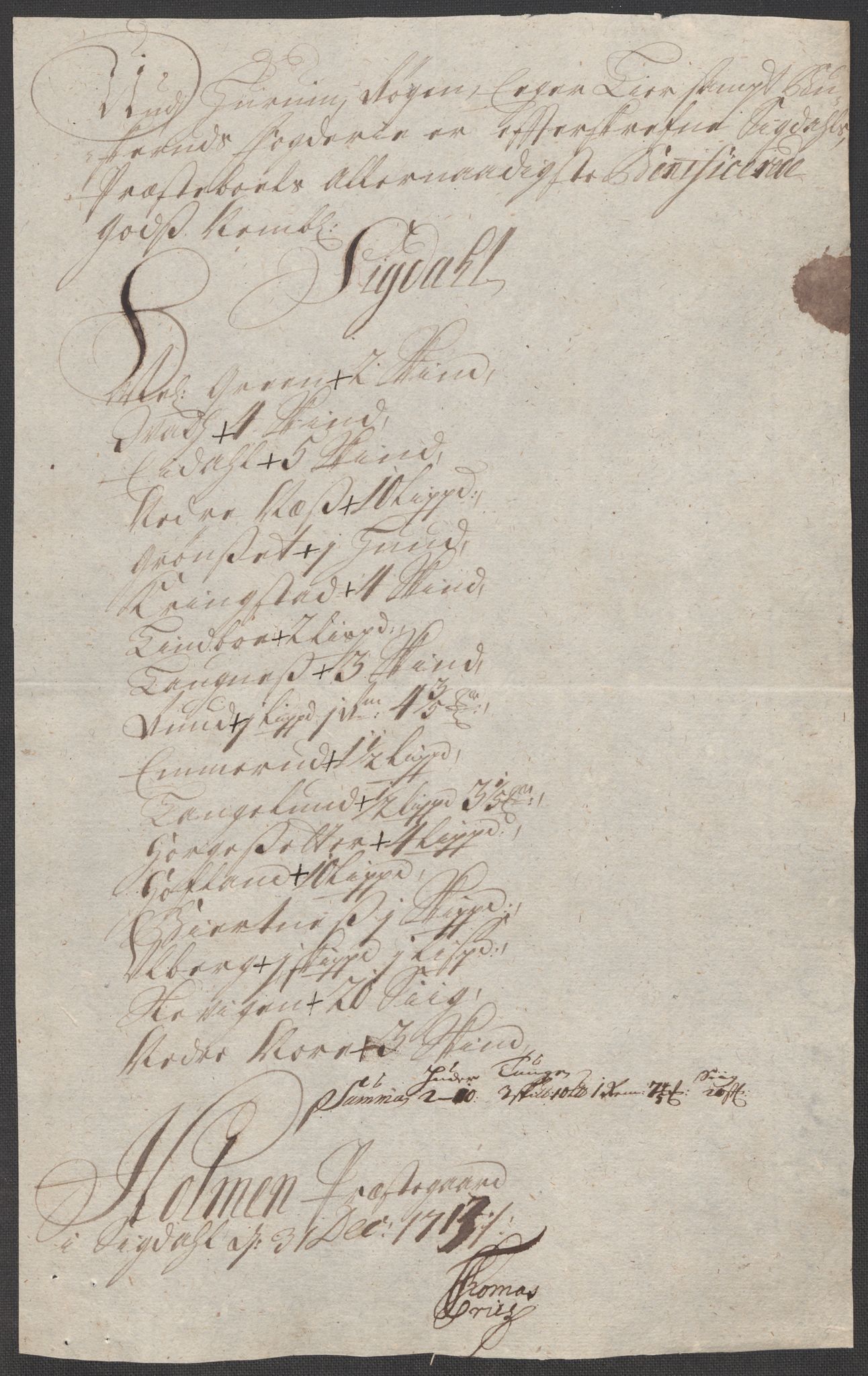 Rentekammeret inntil 1814, Reviderte regnskaper, Fogderegnskap, AV/RA-EA-4092/R31/L1708: Fogderegnskap Hurum, Røyken, Eiker, Lier og Buskerud, 1713, p. 275