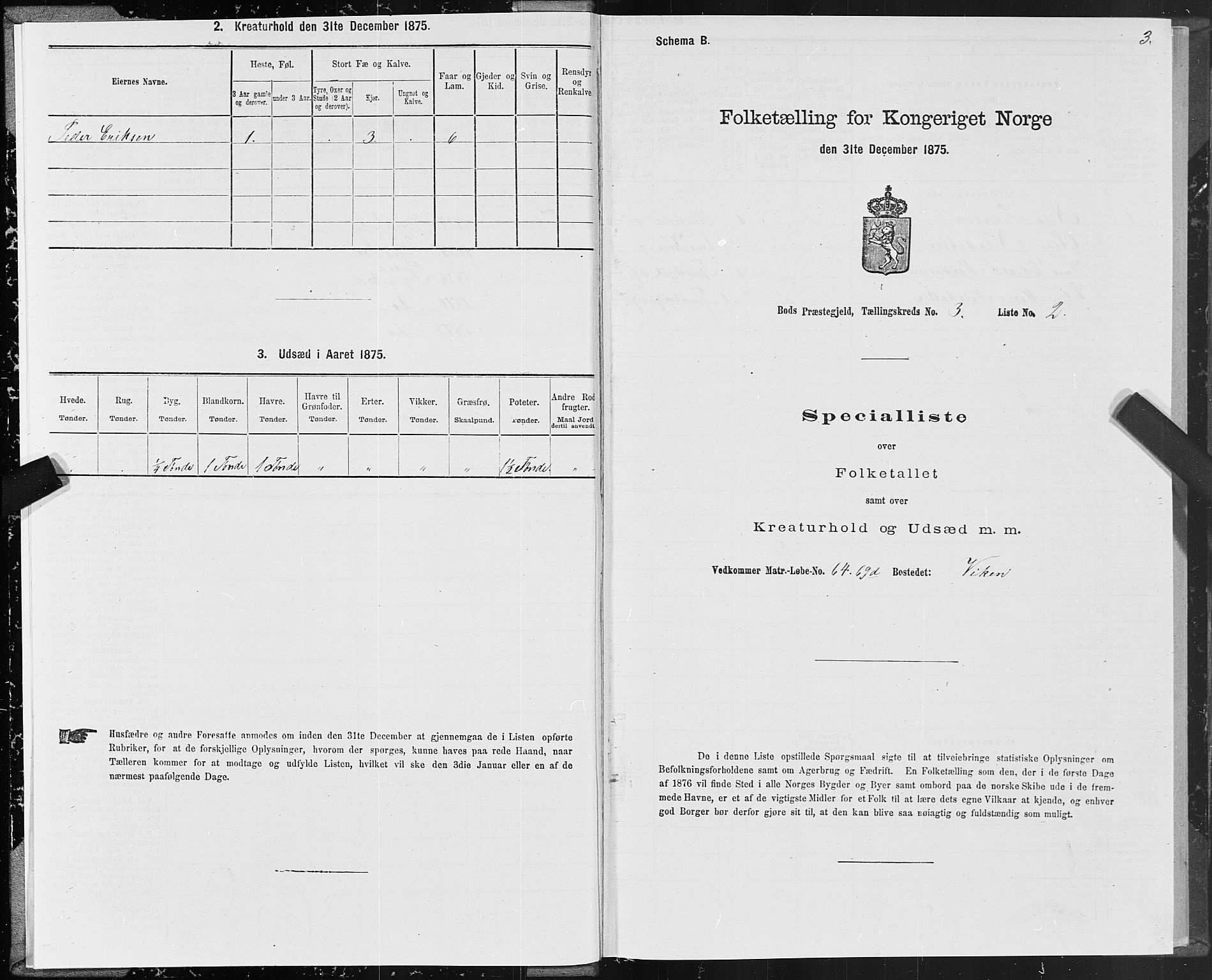 SAT, 1875 census for 1549P Bud, 1875, p. 2003