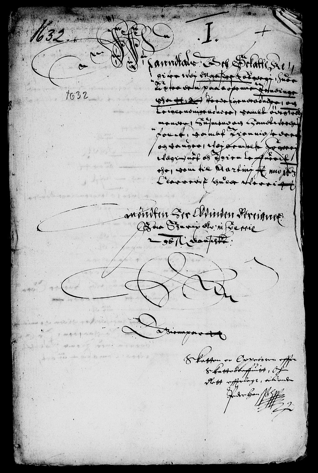 Rentekammeret inntil 1814, Reviderte regnskaper, Lensregnskaper, RA/EA-5023/R/Rb/Rba/L0110: Akershus len, 1632-1633