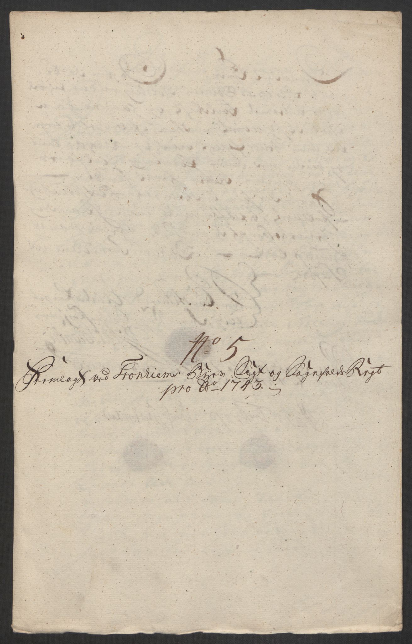 Rentekammeret inntil 1814, Reviderte regnskaper, Byregnskaper, AV/RA-EA-4066/R/Rs/L0541: [S22] Sikt og sakefall, 1743-1746, p. 42