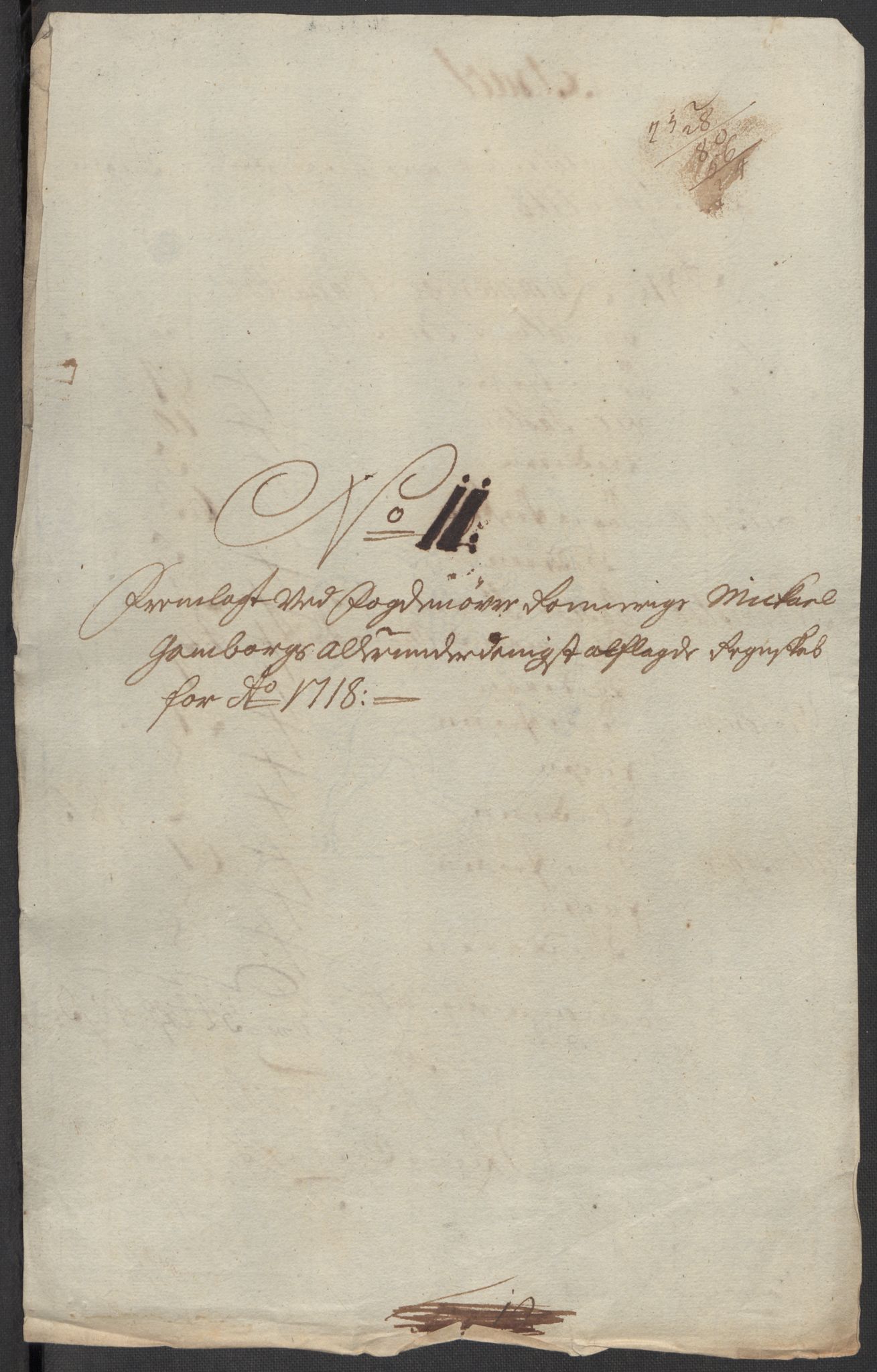 Rentekammeret inntil 1814, Reviderte regnskaper, Fogderegnskap, AV/RA-EA-4092/R12/L0727: Fogderegnskap Øvre Romerike, 1718, p. 225