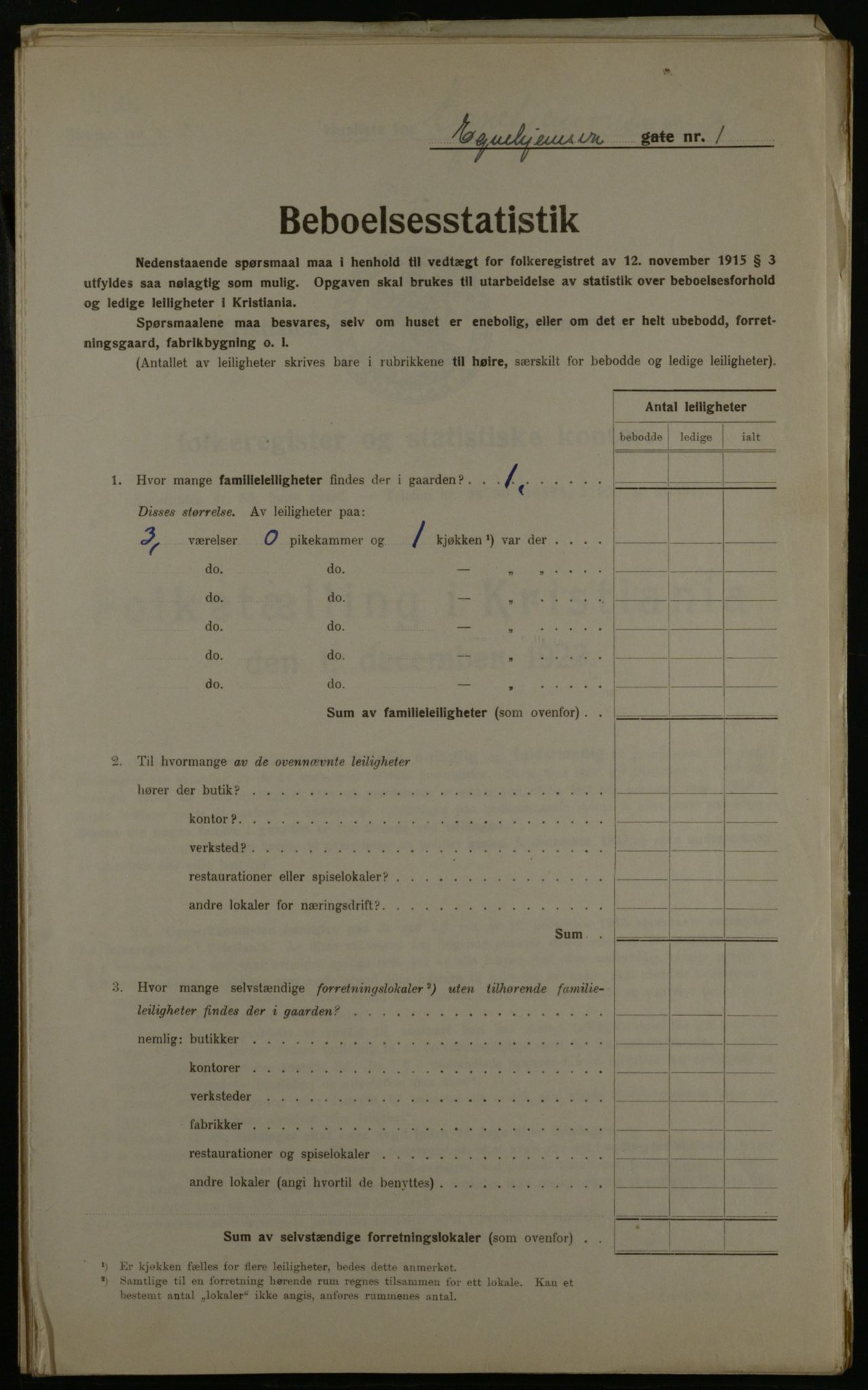 OBA, Municipal Census 1923 for Kristiania, 1923, p. 20963