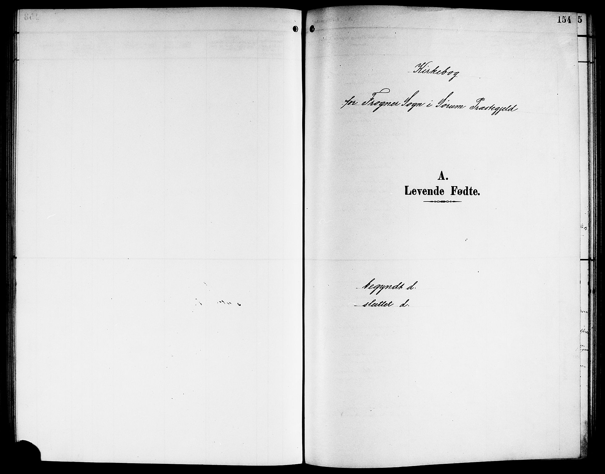 Sørum prestekontor Kirkebøker, AV/SAO-A-10303/G/Ga/L0006: Parish register (copy) no. I 6, 1894-1906, p. 154