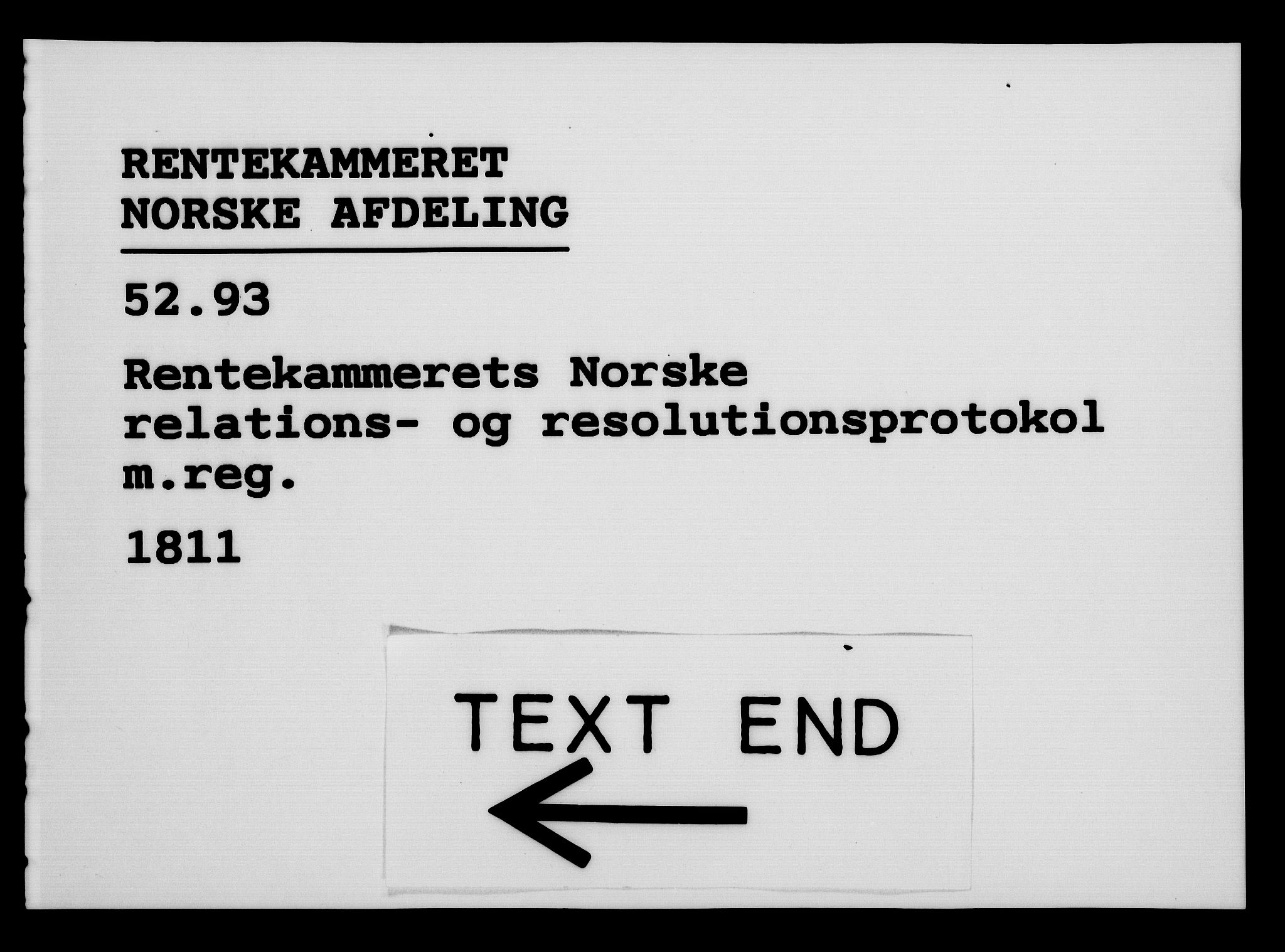 Rentekammeret, Kammerkanselliet, AV/RA-EA-3111/G/Gf/Gfa/L0093: Norsk relasjons- og resolusjonsprotokoll (merket RK 52.93), 1811, p. 646