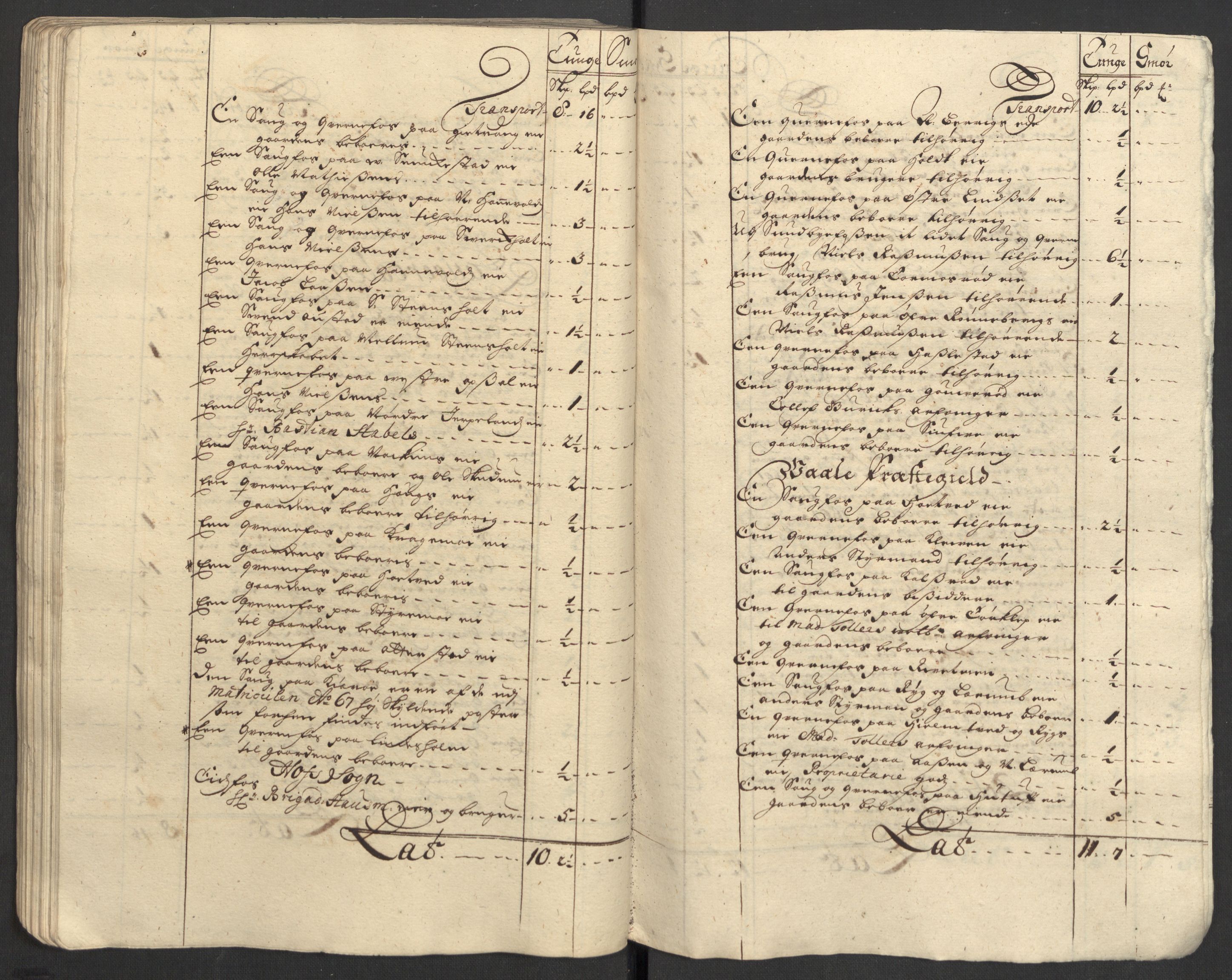 Rentekammeret inntil 1814, Reviderte regnskaper, Fogderegnskap, RA/EA-4092/R32/L1872: Fogderegnskap Jarlsberg grevskap, 1706-1707, p. 385