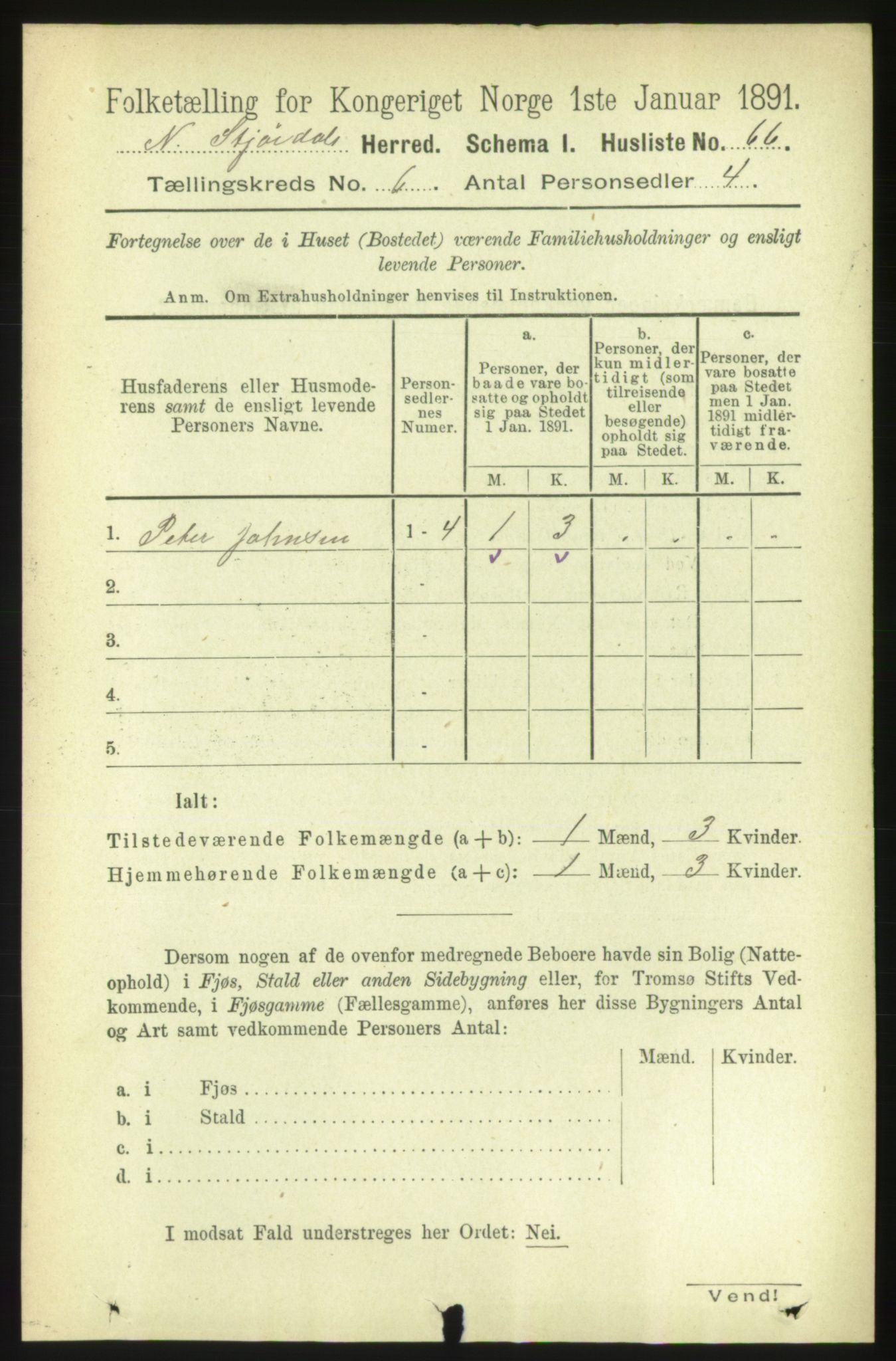 RA, 1891 census for 1714 Nedre Stjørdal, 1891, p. 2577