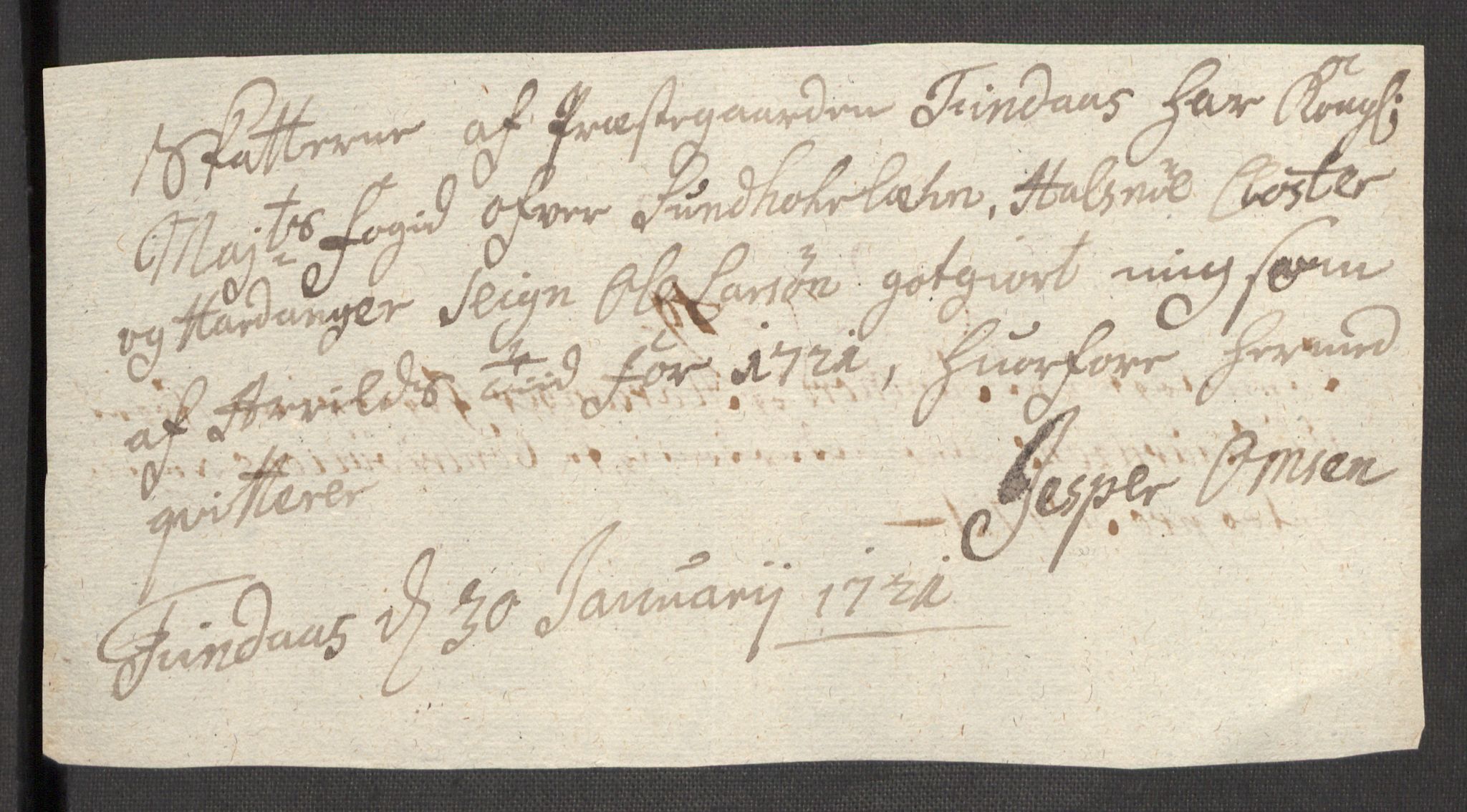 Rentekammeret inntil 1814, Reviderte regnskaper, Fogderegnskap, AV/RA-EA-4092/R48/L3000: Fogderegnskap Sunnhordland og Hardanger, 1721, p. 313