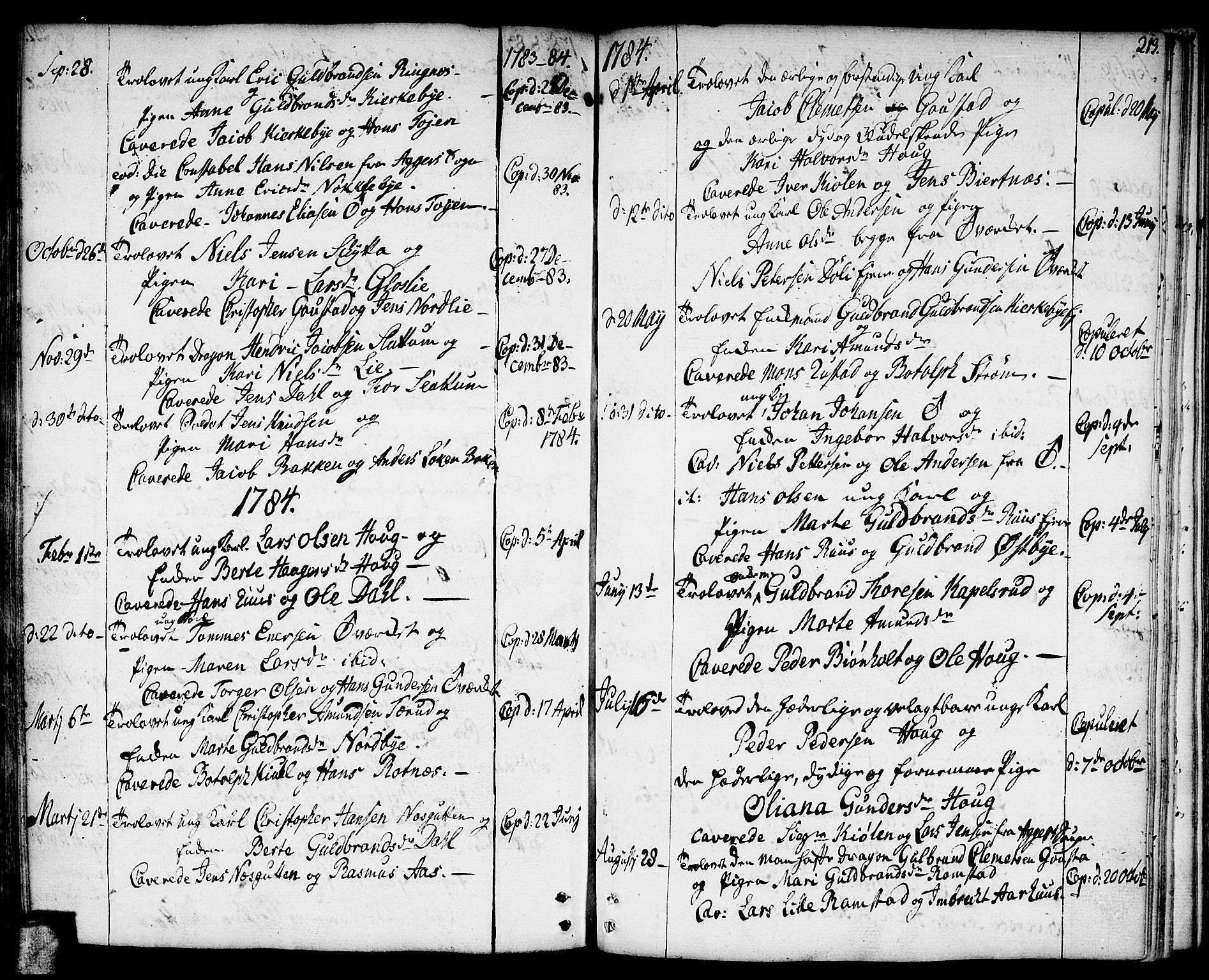 Nittedal prestekontor Kirkebøker, AV/SAO-A-10365a/F/Fa/L0002: Parish register (official) no. I 2, 1779-1814, p. 213