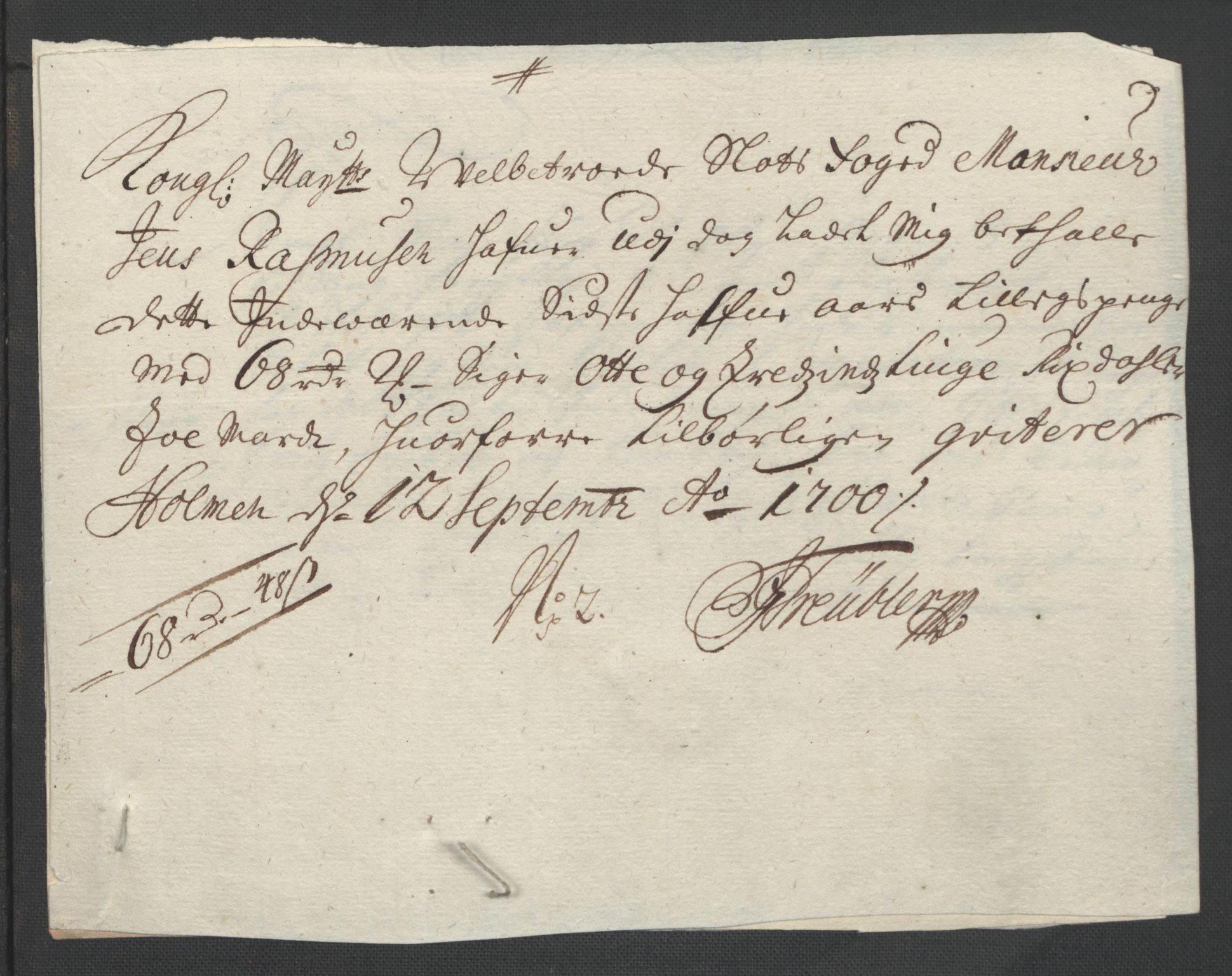 Rentekammeret inntil 1814, Reviderte regnskaper, Fogderegnskap, AV/RA-EA-4092/R10/L0443: Fogderegnskap Aker og Follo, 1700, p. 115