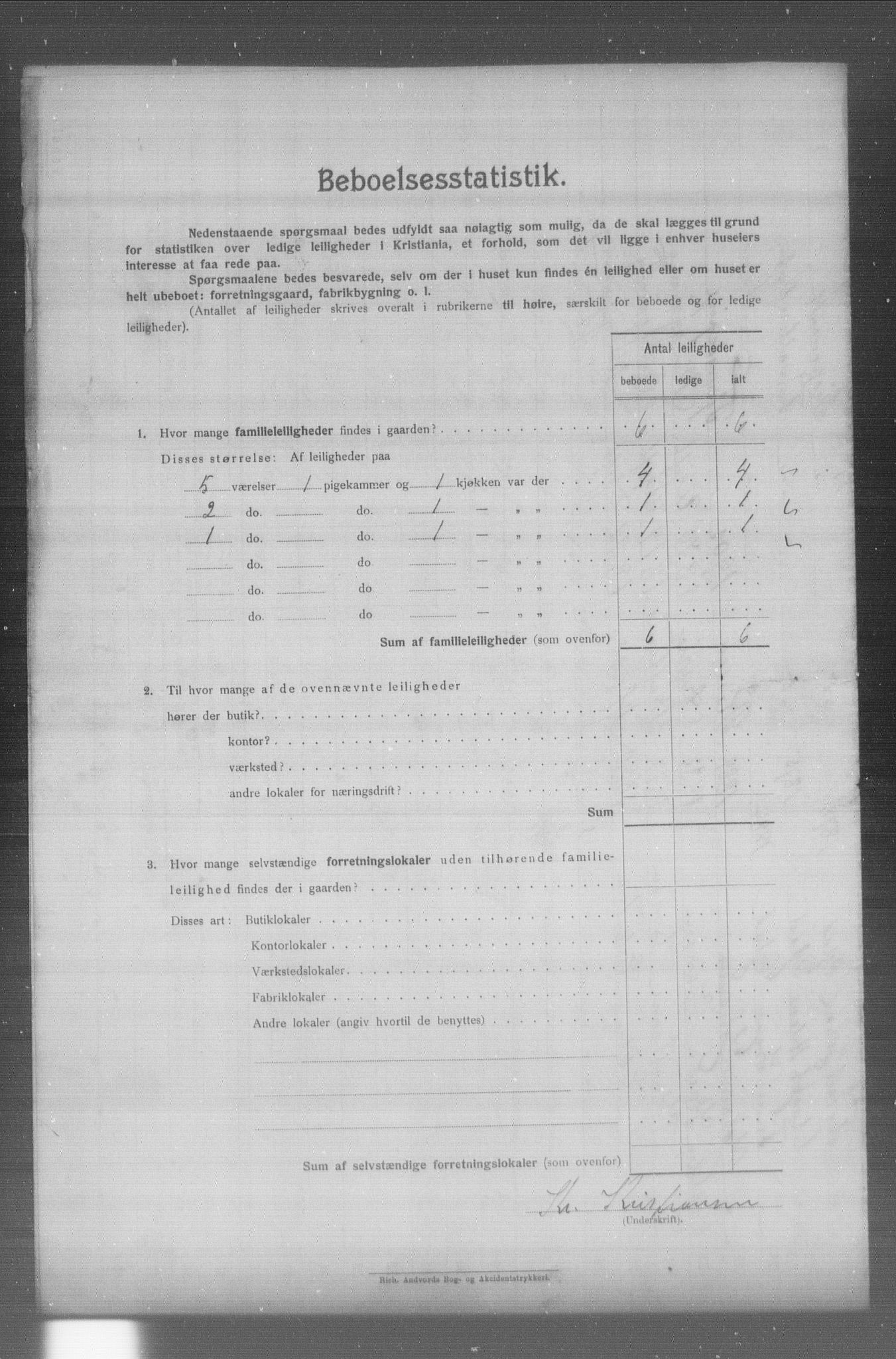 OBA, Municipal Census 1904 for Kristiania, 1904, p. 19215