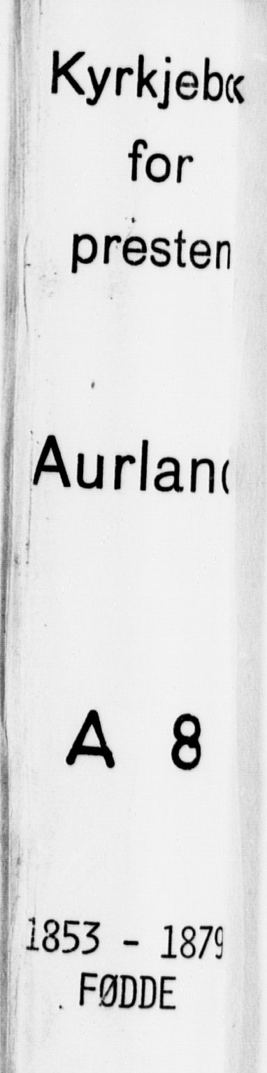 Aurland sokneprestembete, SAB/A-99937/H/Ha/Haa/L0008: Parish register (official) no. A 8, 1853-1879