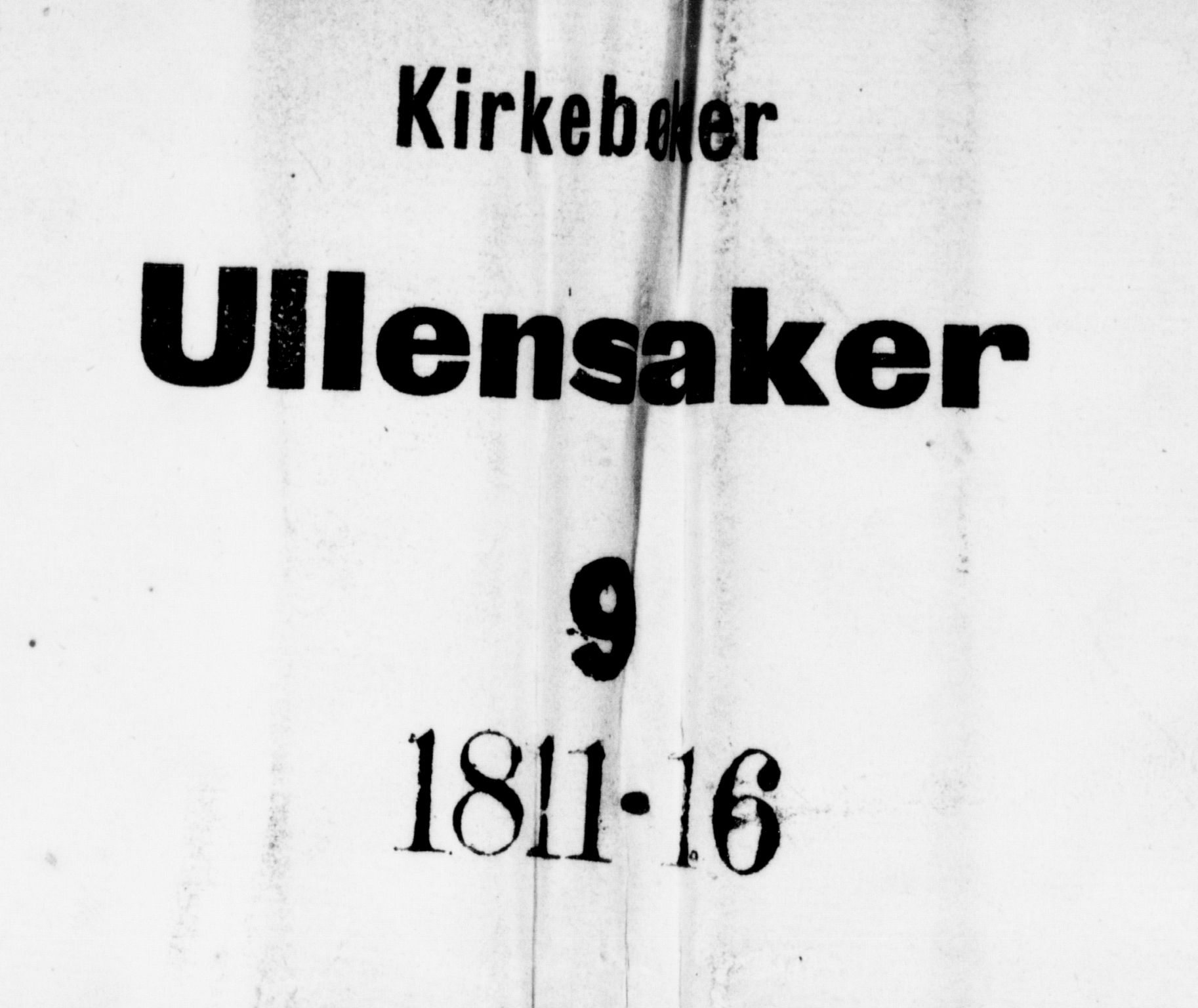 Ullensaker prestekontor Kirkebøker, AV/SAO-A-10236a/F/Fa/L0009: Parish register (official) no. I 9, 1811-1816