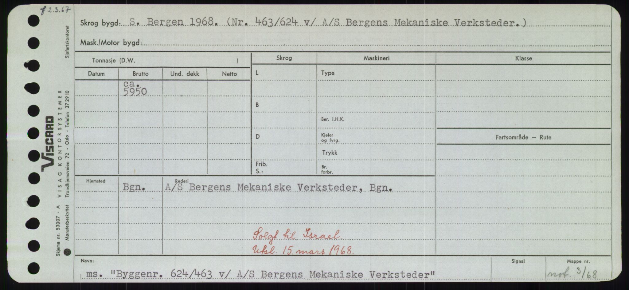 Sjøfartsdirektoratet med forløpere, Skipsmålingen, AV/RA-S-1627/H/Hd/L0006: Fartøy, Byg-Båt, p. 11