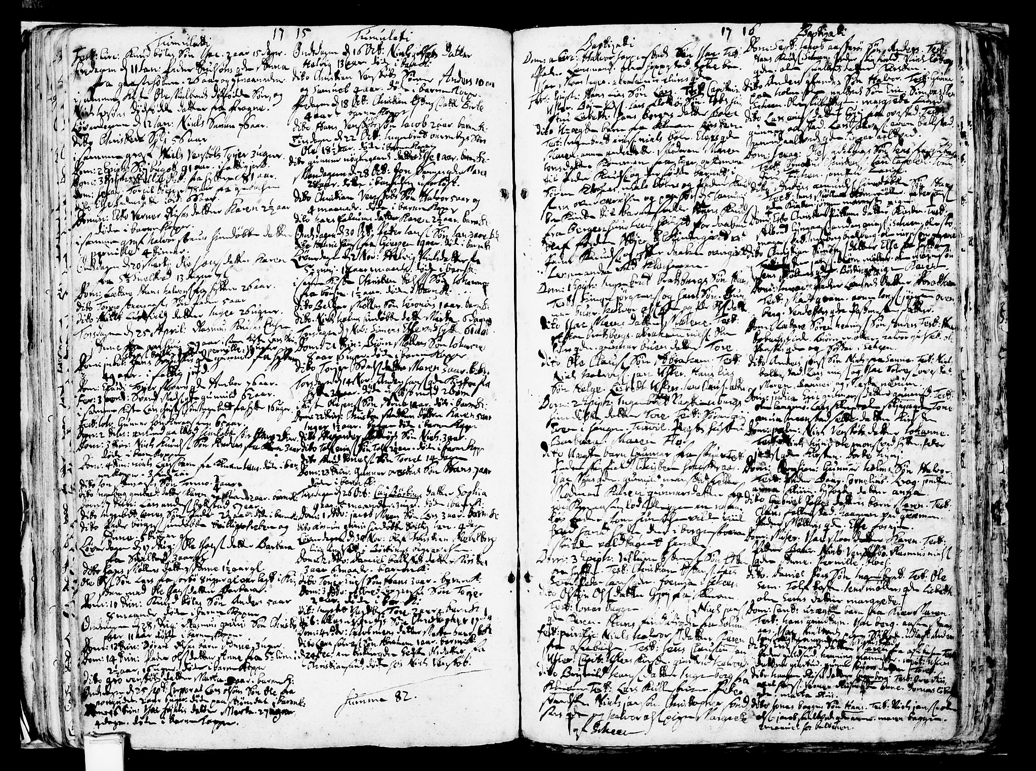 Gjerpen kirkebøker, AV/SAKO-A-265/F/Fa/L0001: Parish register (official) no. I 1, 1681-1746
