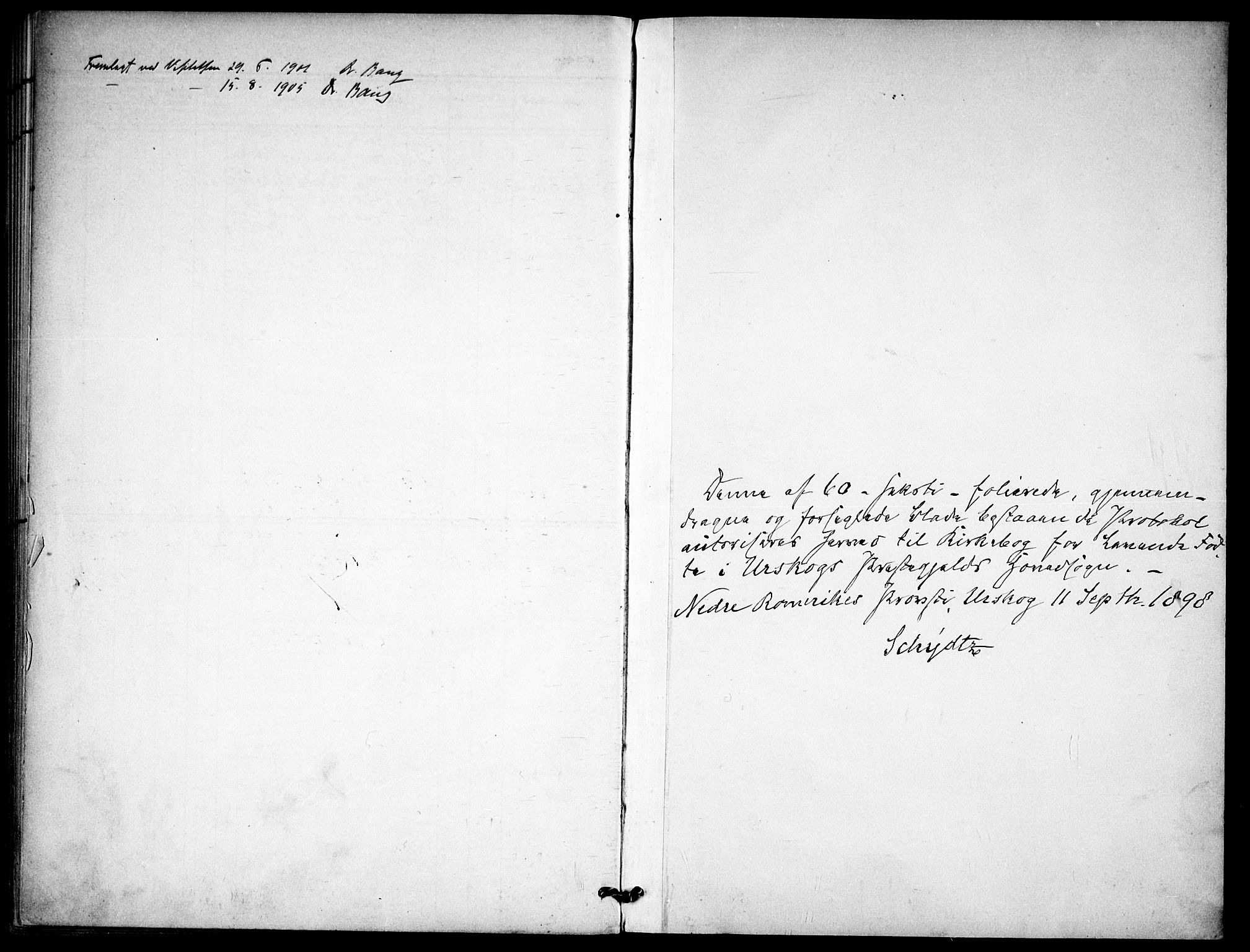 Aurskog prestekontor Kirkebøker, SAO/A-10304a/F/Fa/L0010: Parish register (official) no. I 10, 1898-1905