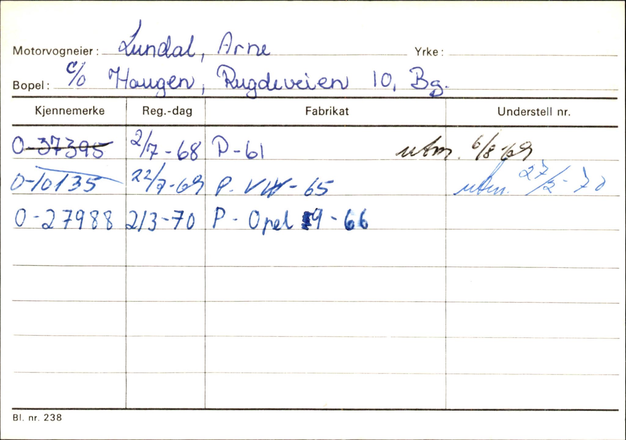 Statens vegvesen, Hordaland vegkontor, AV/SAB-A-5201/2/Hb/L0022: O-eierkort L-M, 1920-1971, p. 3