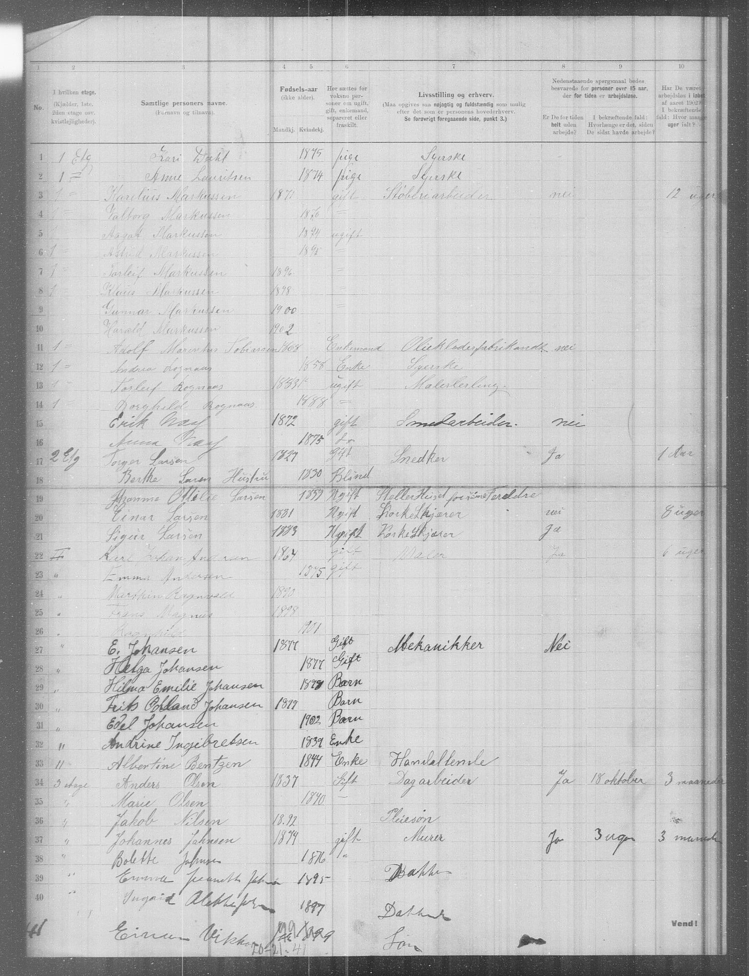 OBA, Municipal Census 1902 for Kristiania, 1902, p. 8642