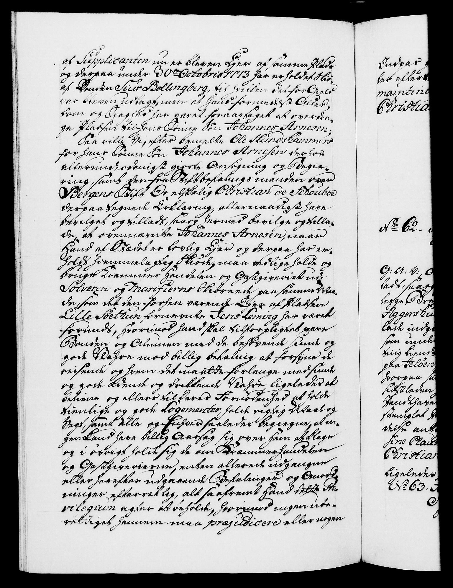 Danske Kanselli 1572-1799, AV/RA-EA-3023/F/Fc/Fca/Fcaa/L0047: Norske registre, 1776-1778, p. 689b