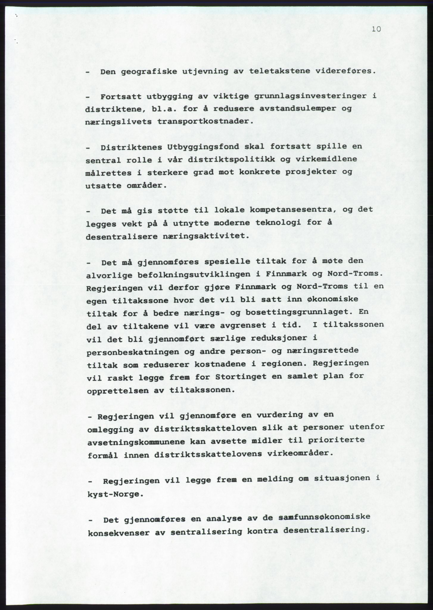 Forhandlingsmøtene 1989 mellom Høyre, KrF og Senterpartiet om dannelse av regjering, AV/RA-PA-0697/A/L0001: Forhandlingsprotokoll med vedlegg, 1989, p. 538